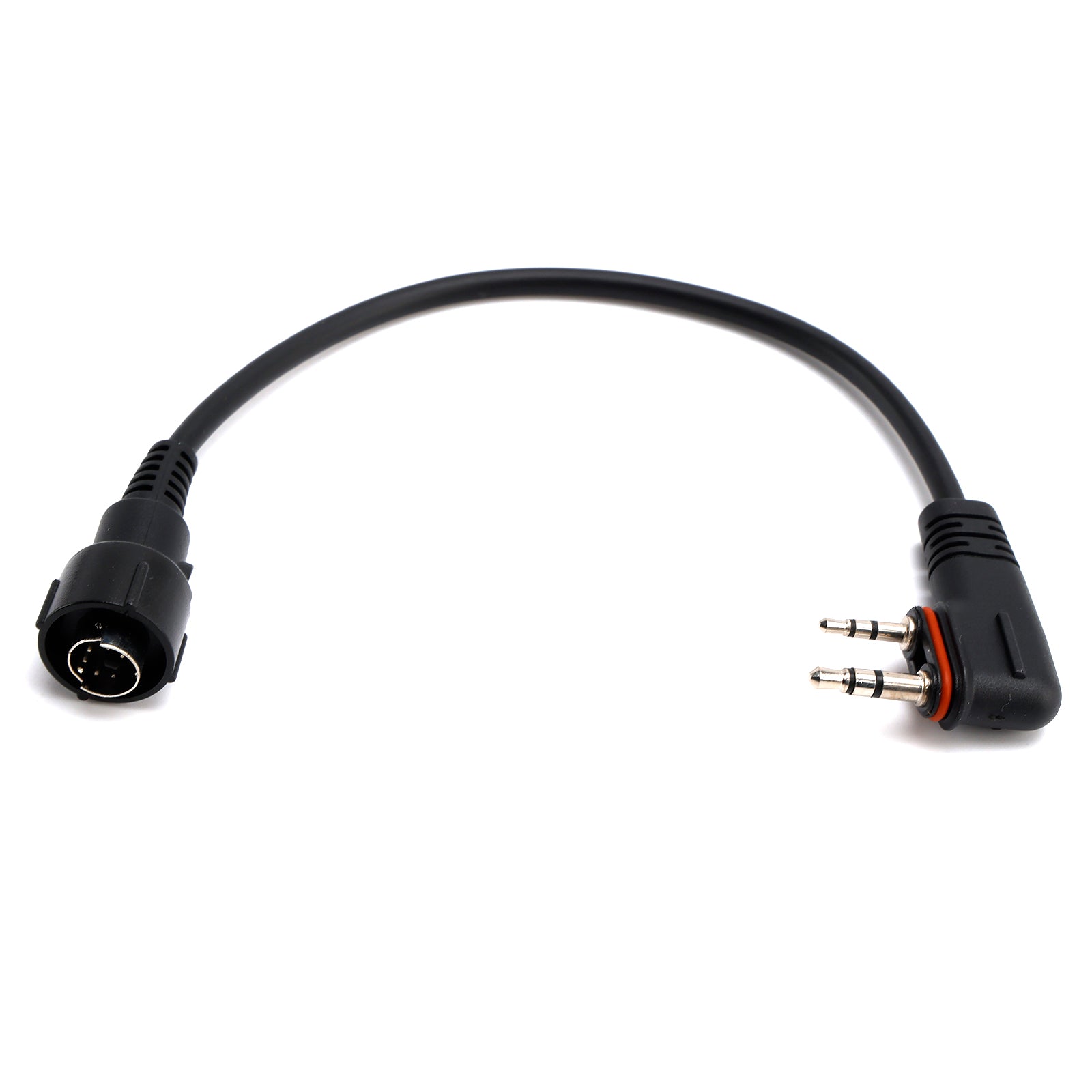 Écouteurs intra-auriculaires à Tube d'air Transparent 102B, avec ligne A24, pour ICOM A25CE A25N A24