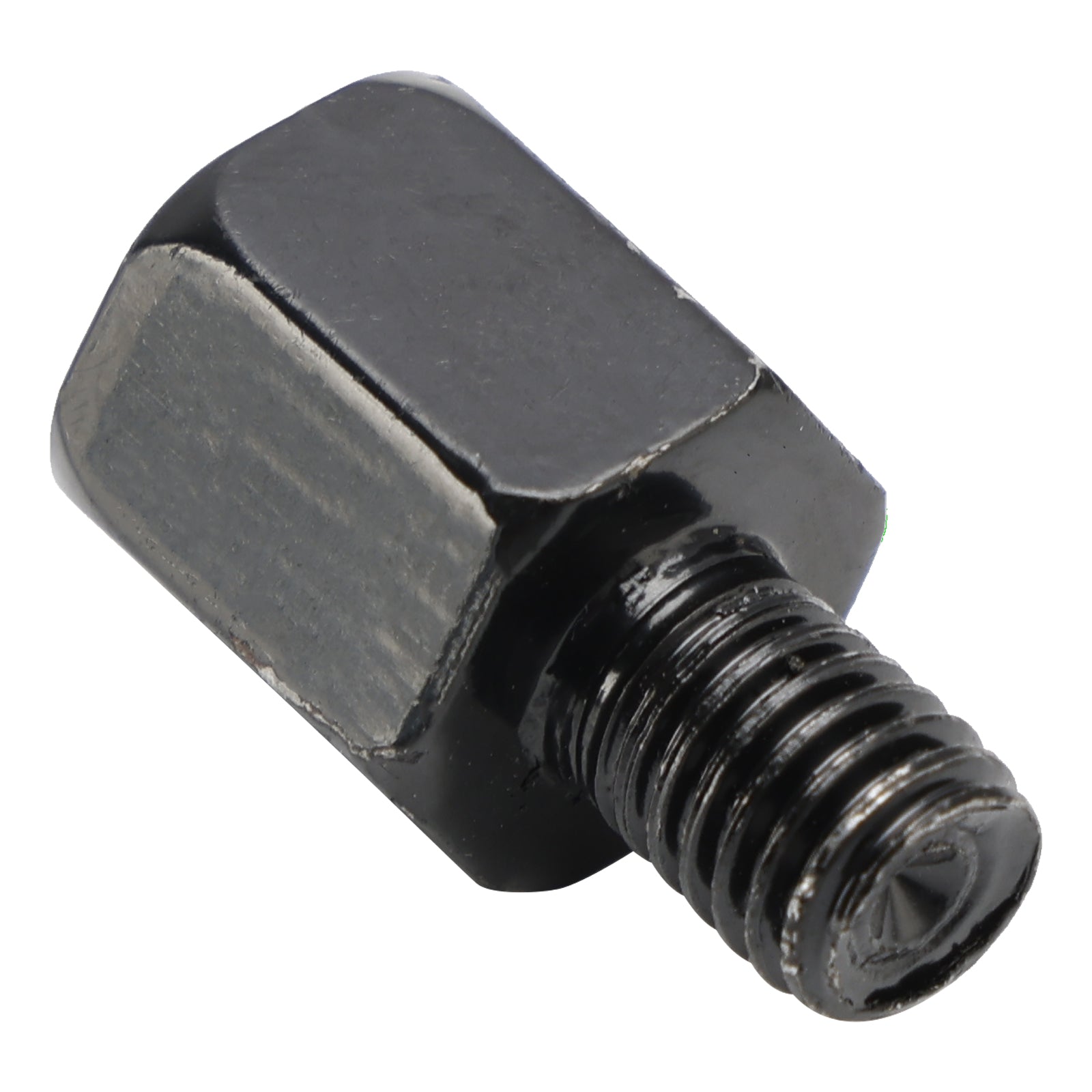 2 Universal Fit Motorcycle Scooter Mirror Adapters 10mm Omvendt til 8mm Standard