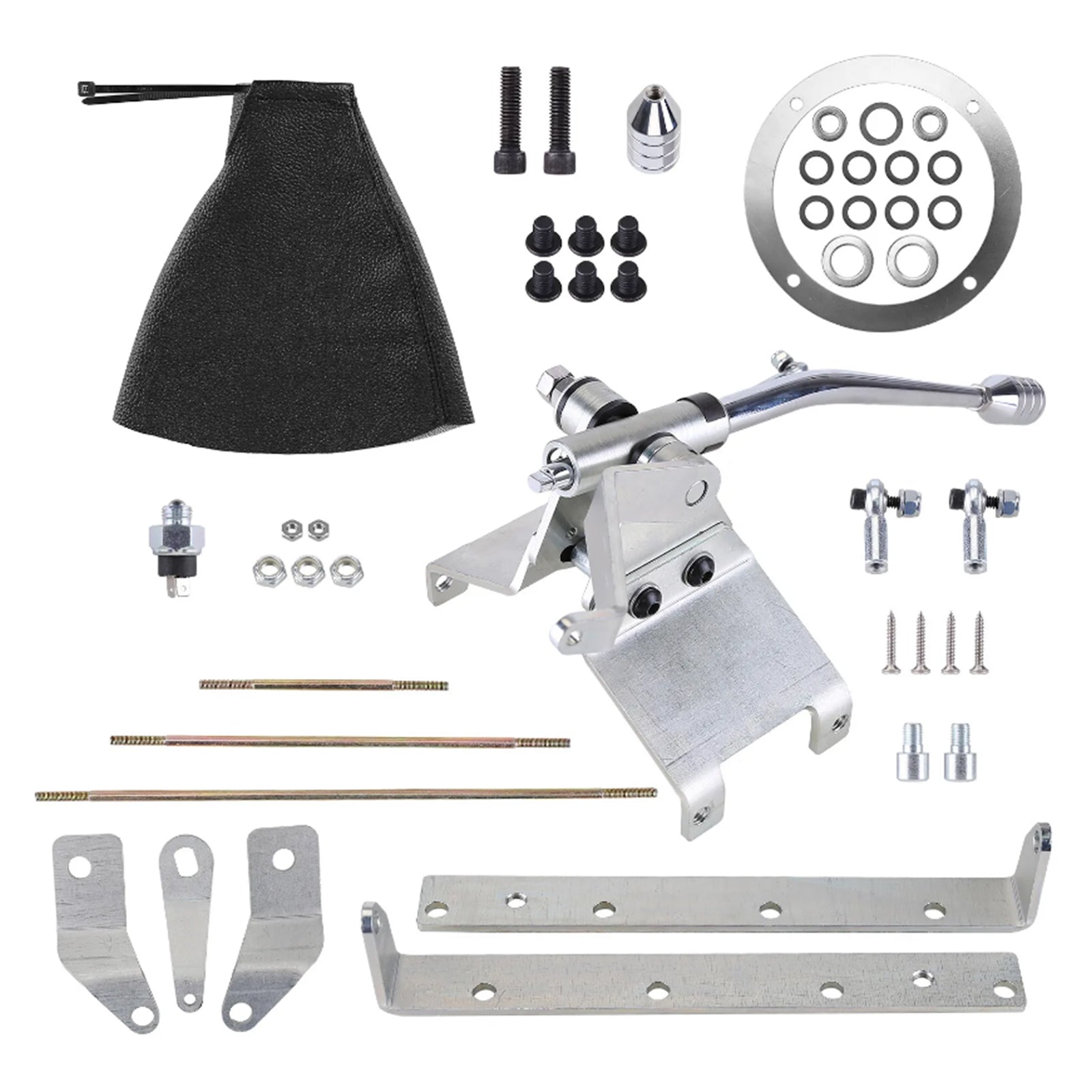 12" GM Turbo 400 TH400 Automatisk Växellåda Växelreglage Golvmonterad HRC1941