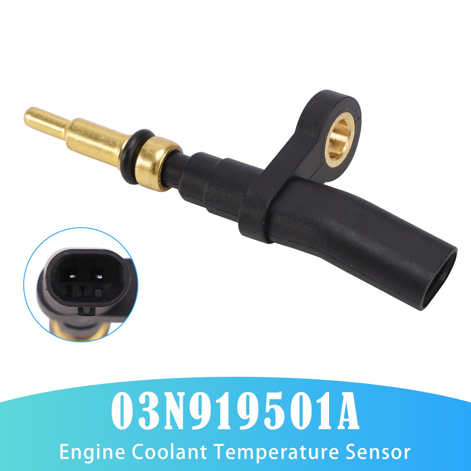 Engine Coolant Temperature Sensor 03N919501A for VW Transporter T6