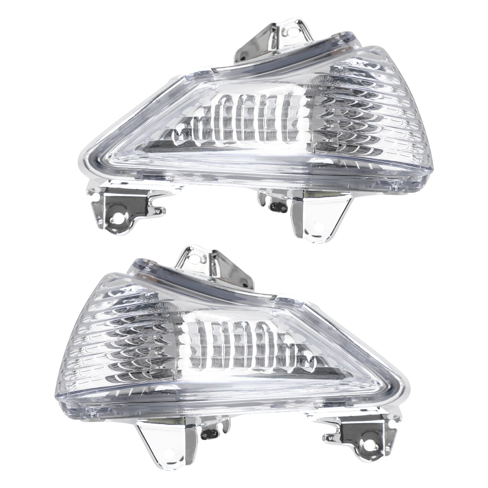 Cubierta de intermitentes delanteros para Kawasaki ER-6N EX650 Ninja 650 400R EX400 transparente