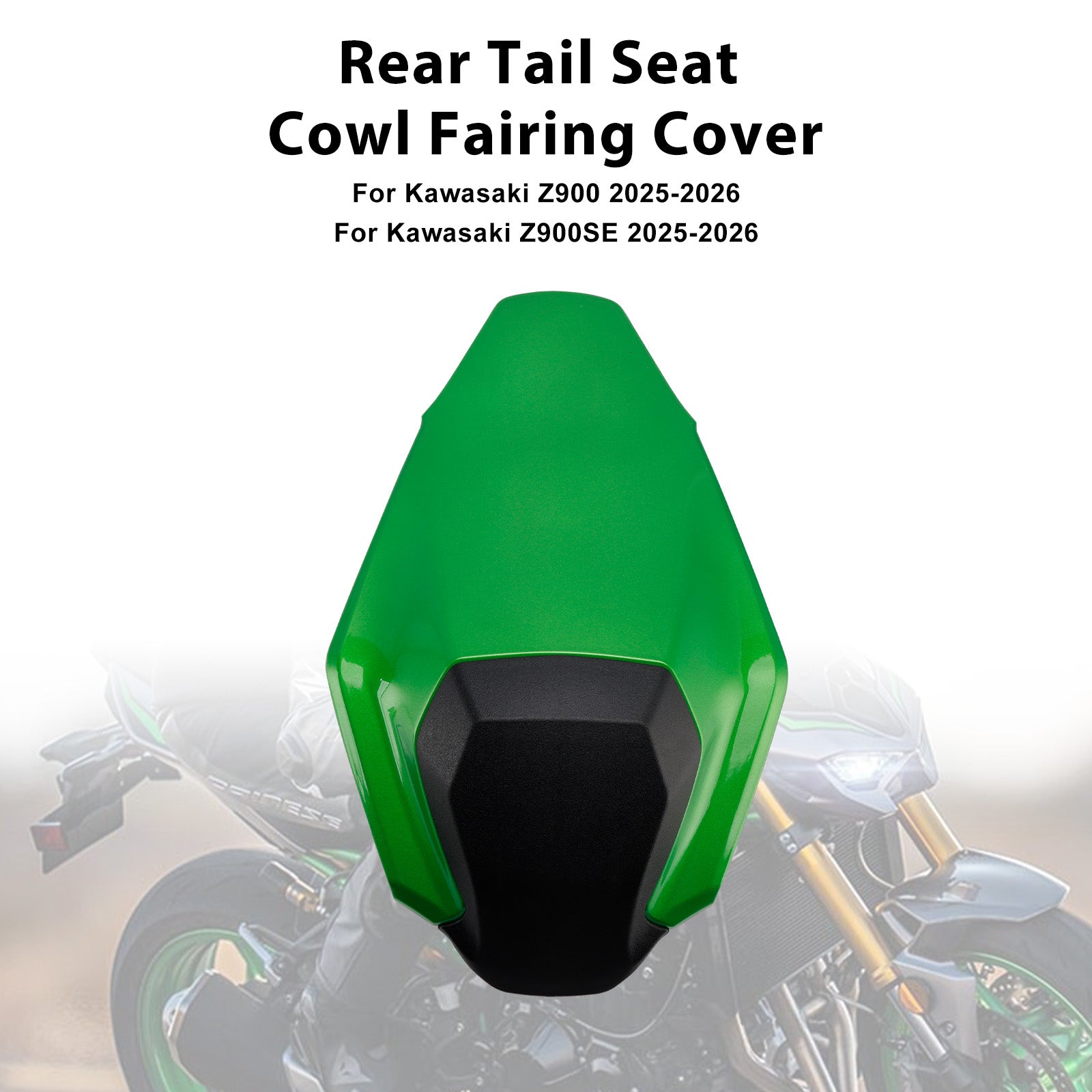 Rear Tail Seat Cowl Fairing Cover For Kawasaki Z900 Z900SE 2025-2026