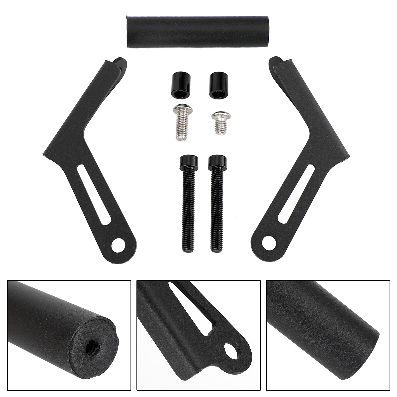 Telefonnavigeringsfäste GPS -förlängningsfästet svart för Honda Hawk II 2023+