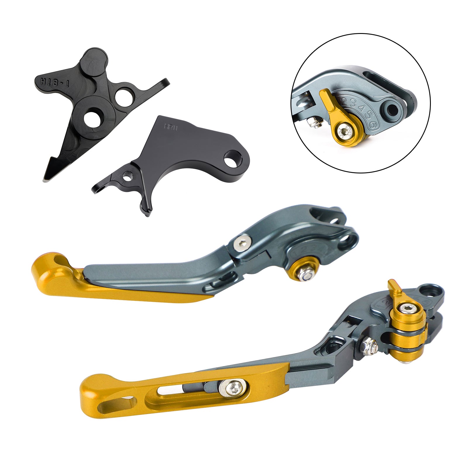 2022-2024 HONDA CRF1100L Africa Twin Adjustable Clutch Brake Lever