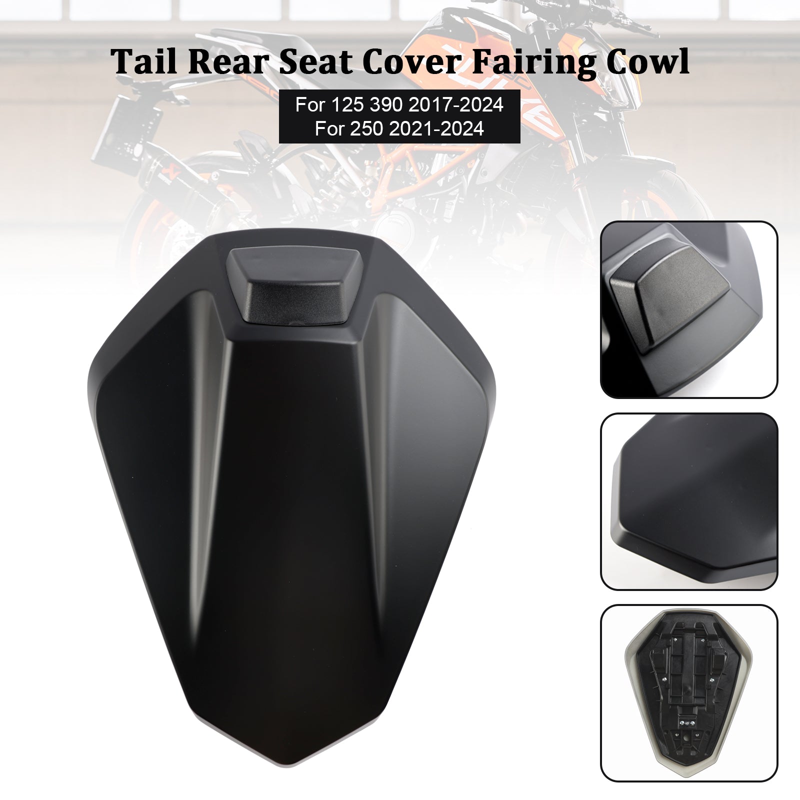 2017-2024 125 250 390 haler baksete deksel Fairing Cowl