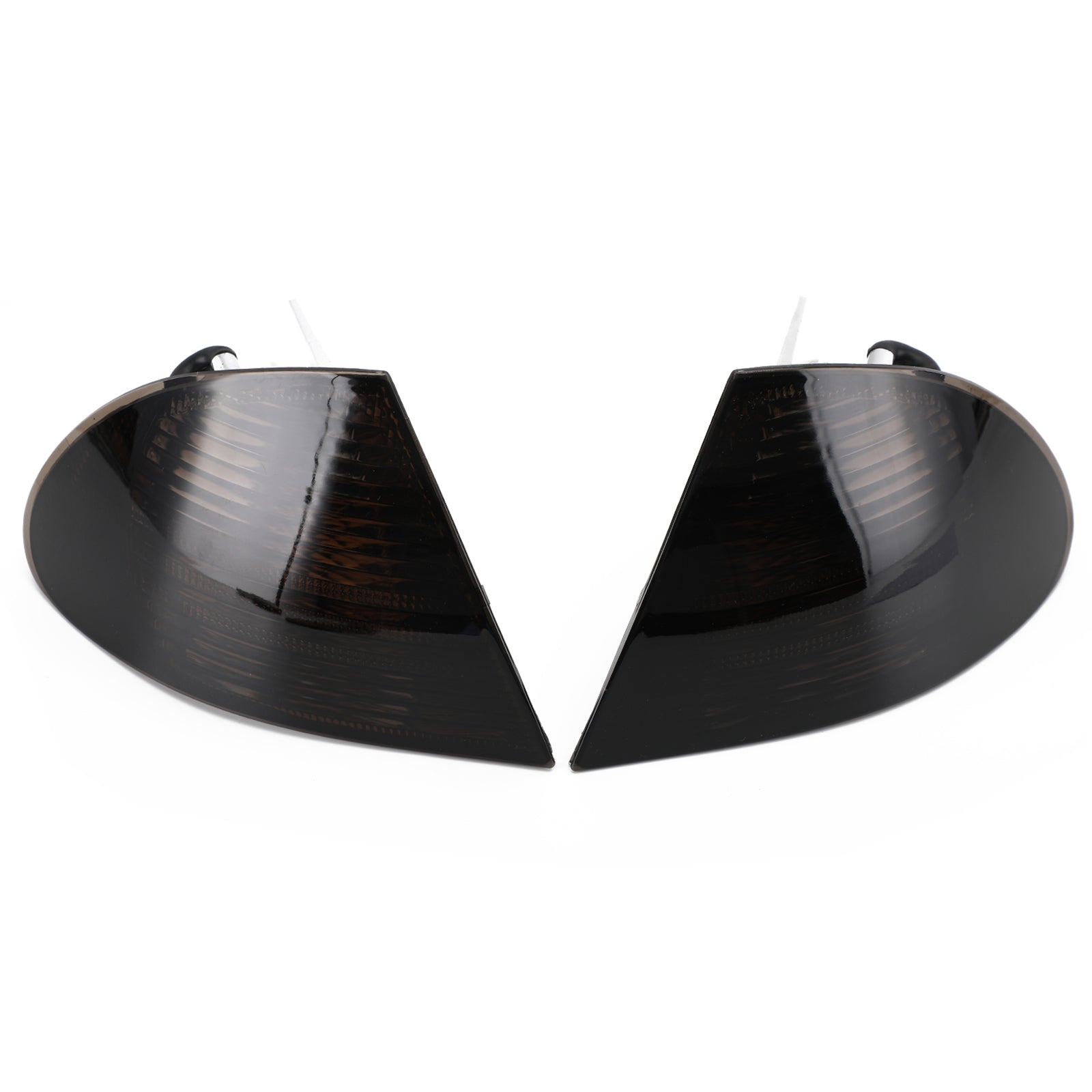 1998-2001 BMW 3 Série E46 Par de sedan Luz lateral de canto cinza para 63136902766