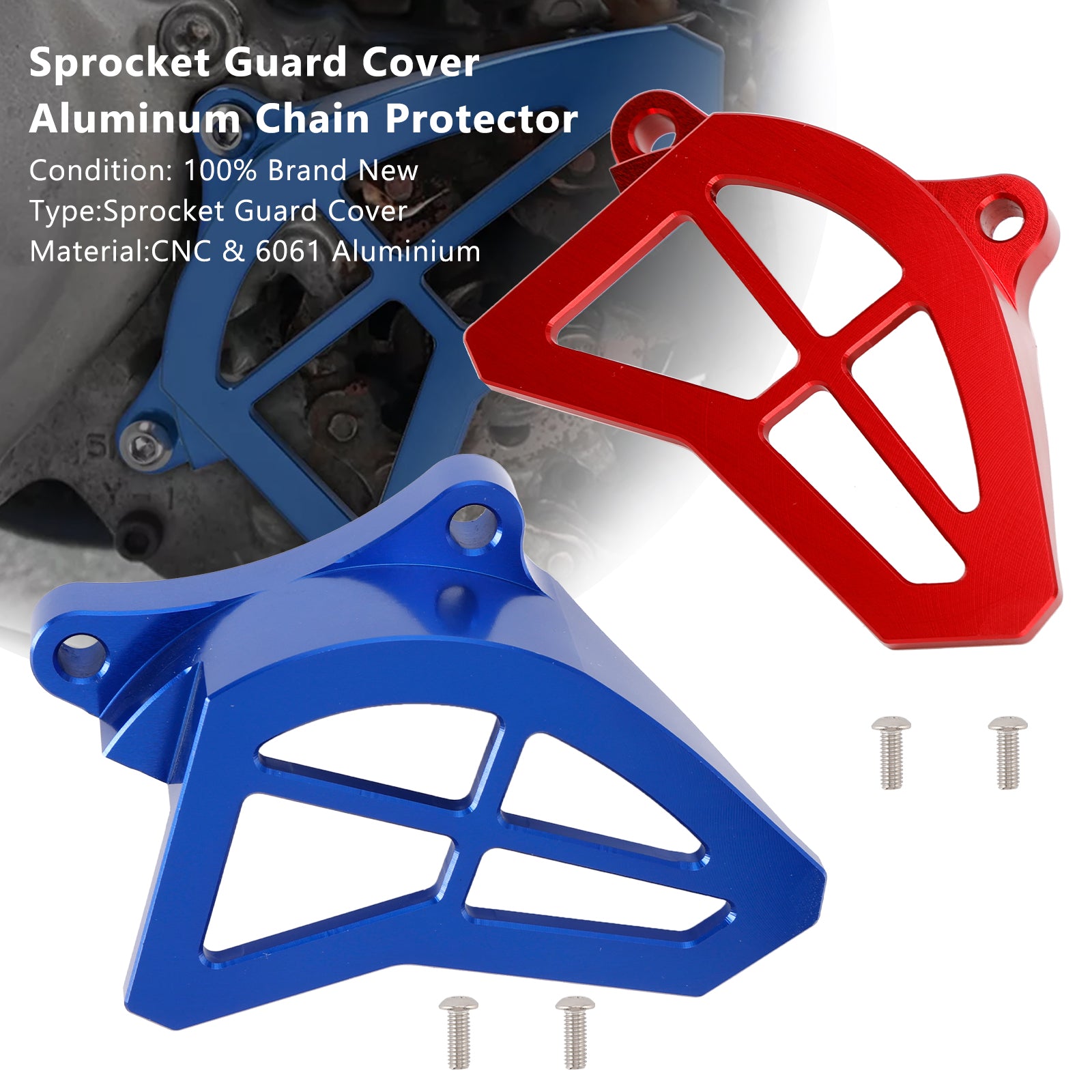 1993-2004 Yamaha YZ125 Sprocket Guard Cover Aluminium Chain Protector