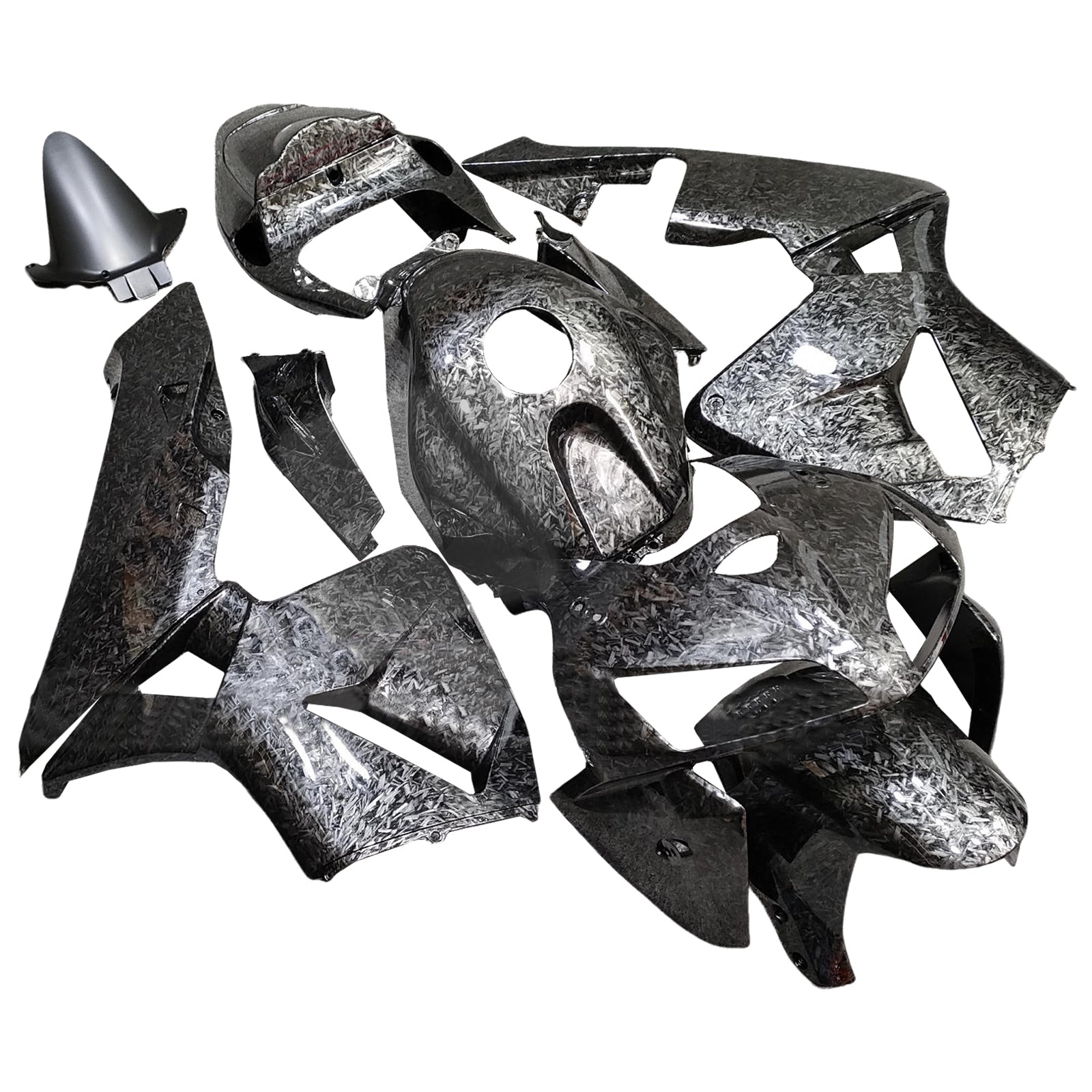 Injektionsmässa Kit Bodywork Plastic ABS för Honda CBR600RR 2005-2006 F5
