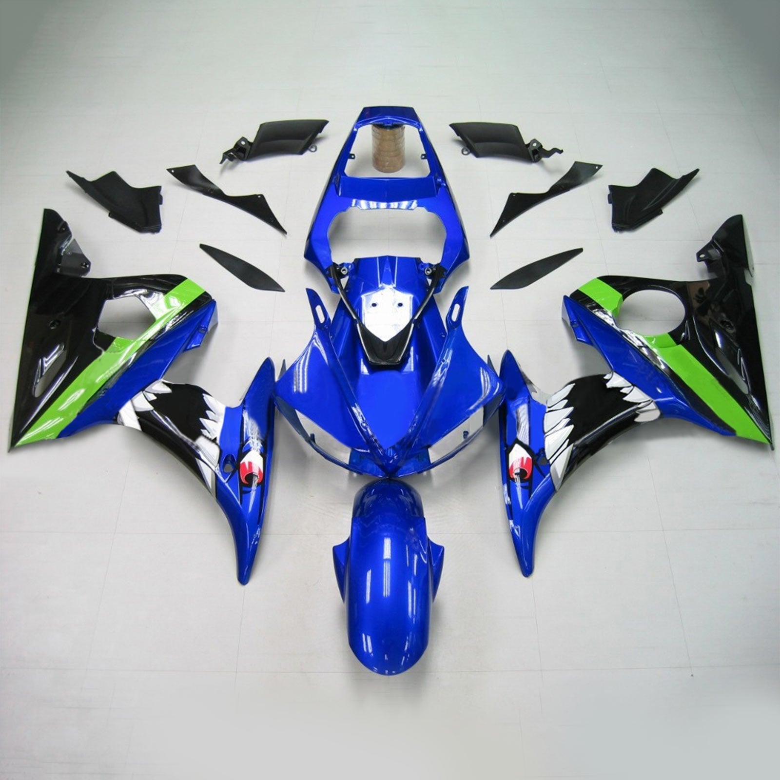 2003-2004 YAMAHA YZF 600 R6/2006-2009 R6S vstrekovanie KITING SPITING KODELING PLASTOVÁ ABS #150