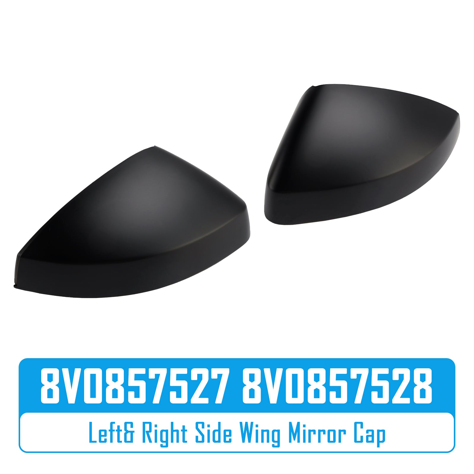 Capuchon de rétroviseur latéral gauche et droit 8V0857527 8V0857528 pour Audi A3 S3 8V Sportback