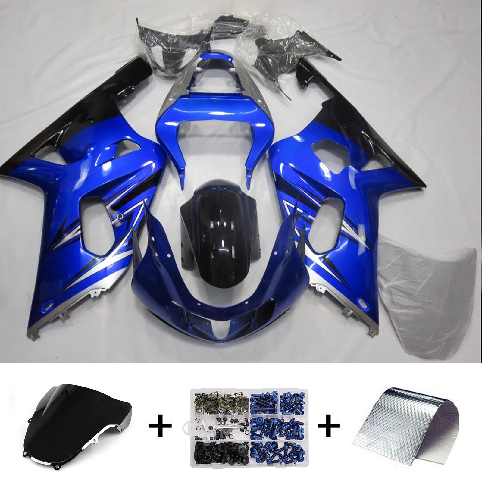 Injection Fairing Kit Bodywork For Suzuki GSXR600 2001-2003 GSXR750 2000-2003 K1