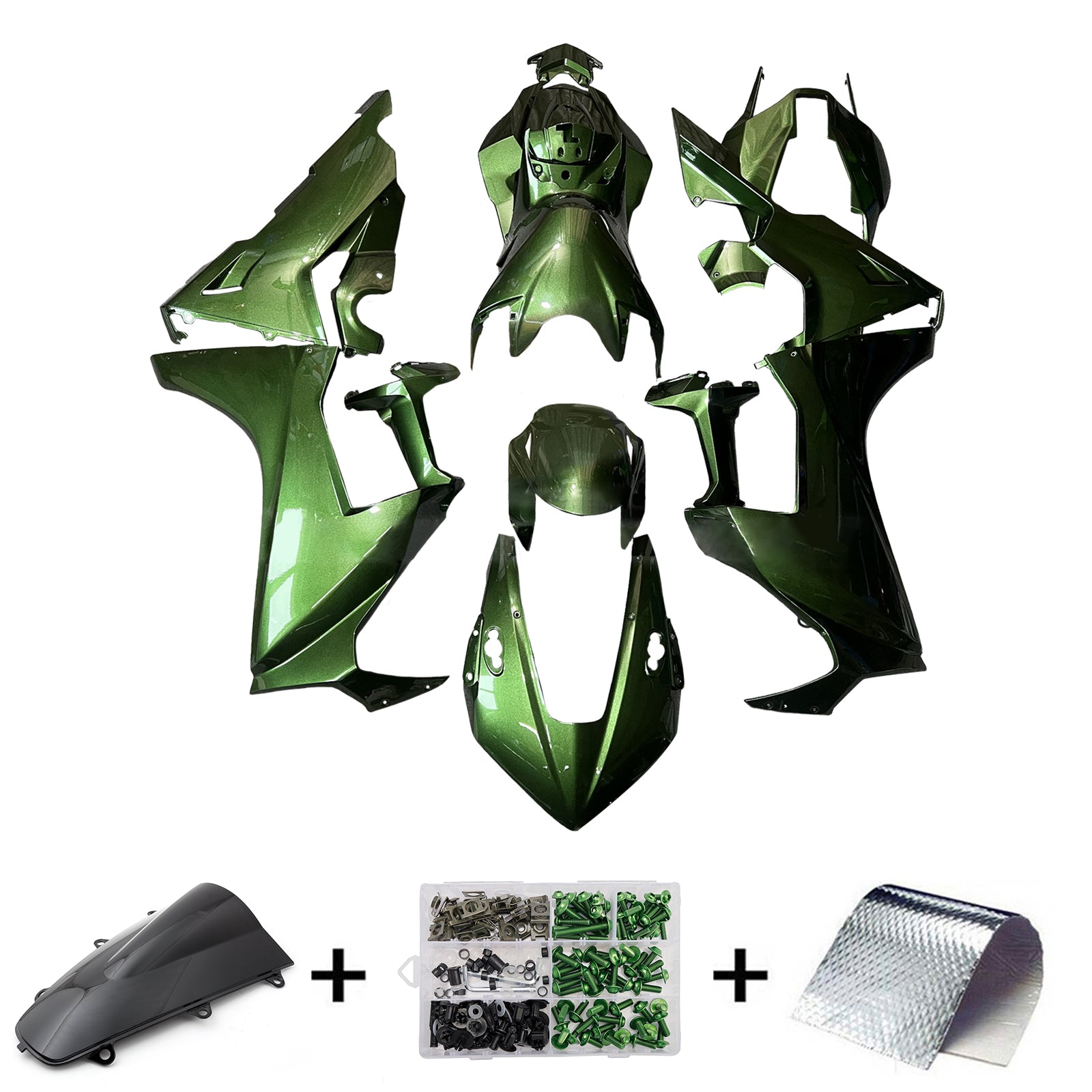 Injectiekuipset carrosserie kunststof ABS voor Honda CBR1000RR 2017-2023