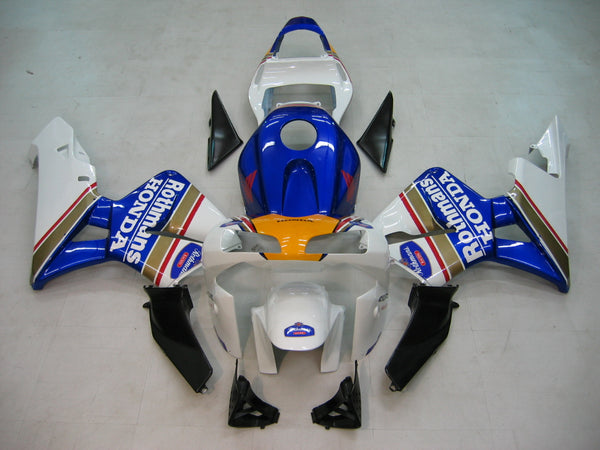2003-2004 CBR600RR Bodywork Fairing Blue ABS Injection Molded Plastics Set Generic