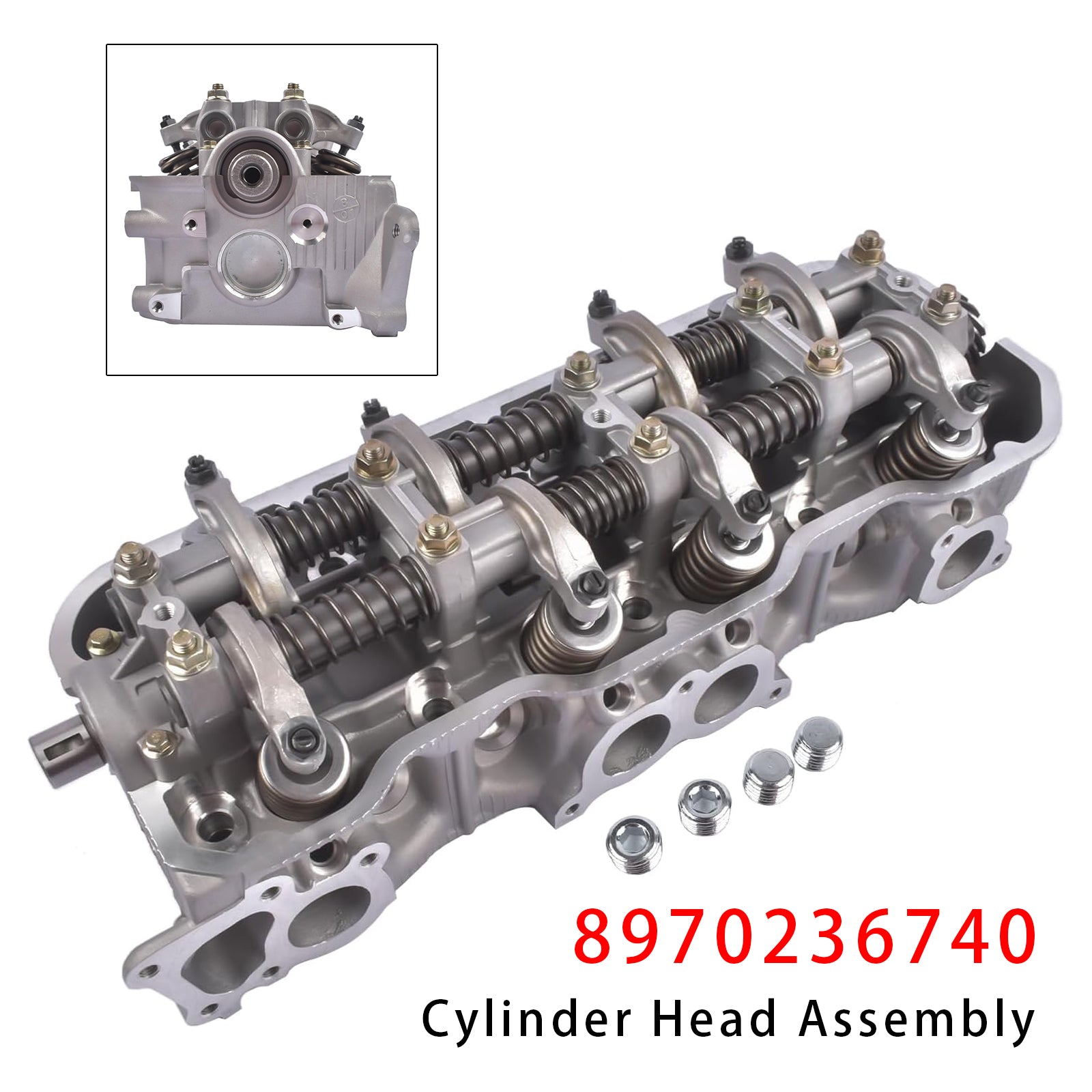 1988-1991 For ISUZU TROOPER 2.6L 2559CC L4 SOHC, (8 VALVE), ENG CODE 4ZE1 Cylinder Head 30658305B