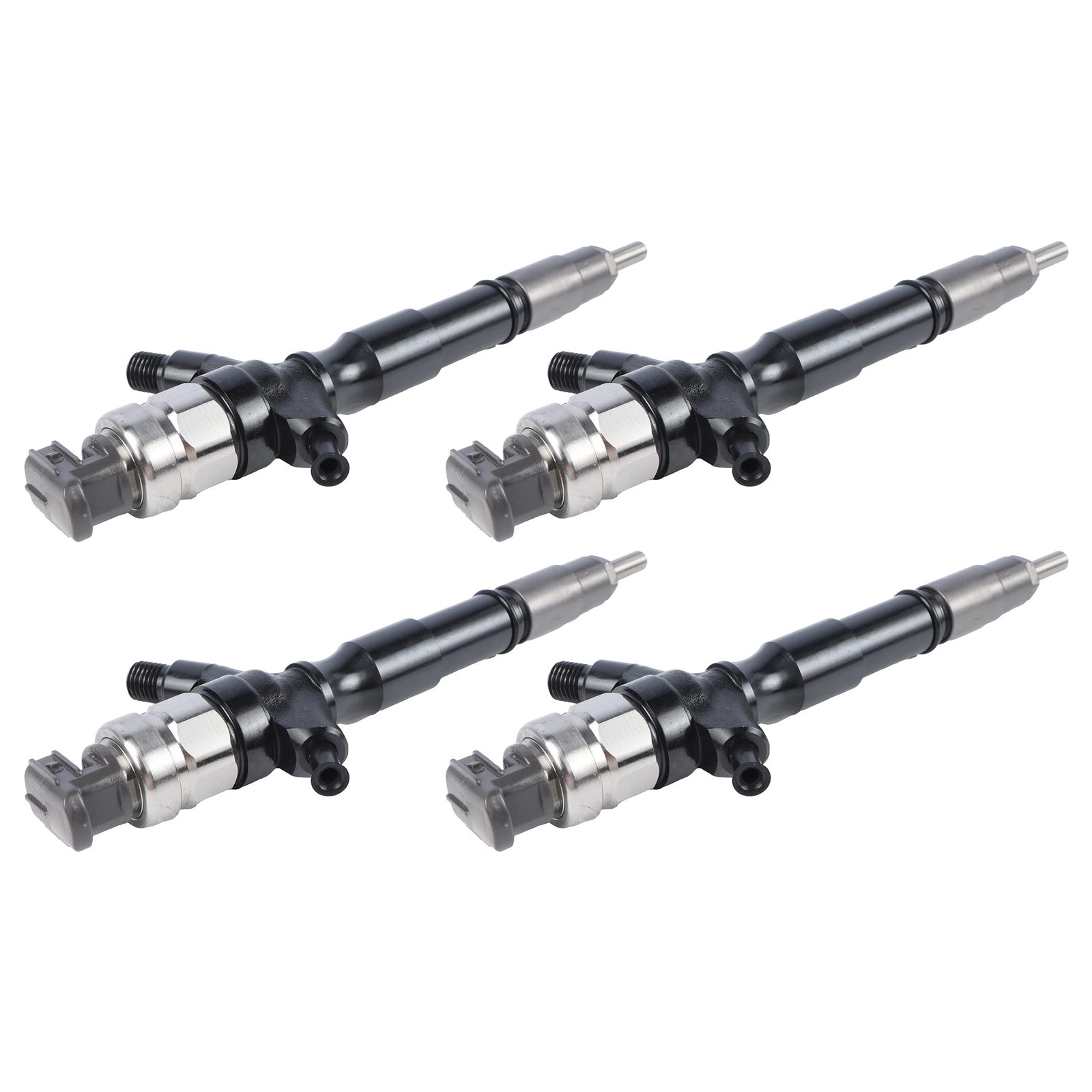 For Toyota Hilux Hiace 2KD-FTV 2.5L Engine 4PCS Fuel Injector 095000-8530