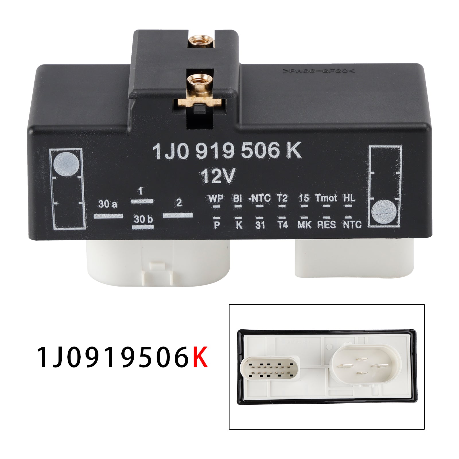 Radiator Fan Control Module Voor VW Golf IV Nieuwe Kever Audi TT A3 Seat 1J0919506K