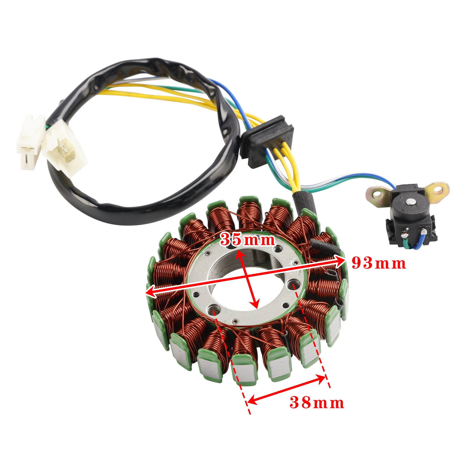 18 Coil Stator Generator K157FMI Voor Suzuki GN125 GN 125 TU 125 TU 125 1994-1999