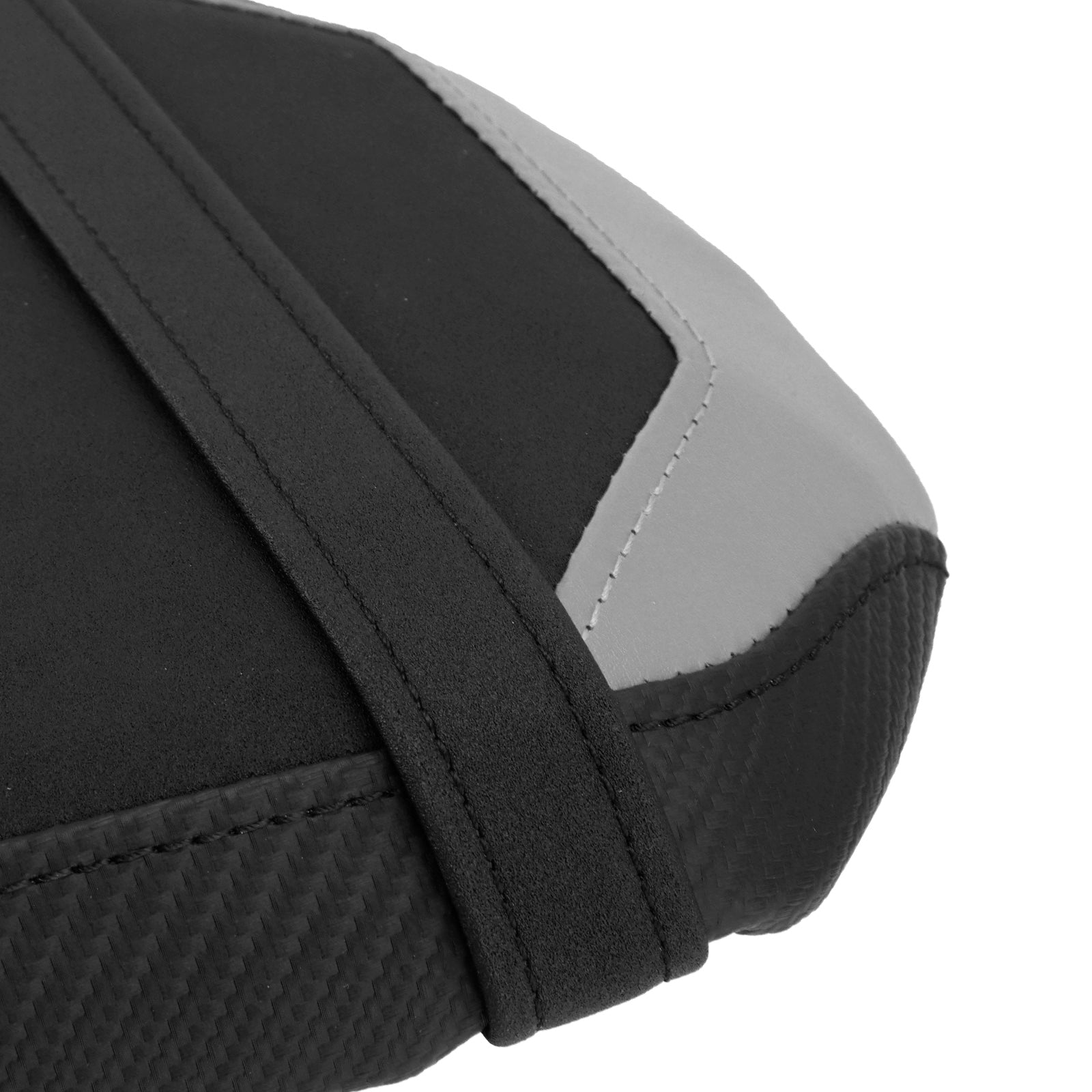2025+ Yamaha Mt-07 Fz-07 Fz 07 Coussin de passager arrière plat Pu noir