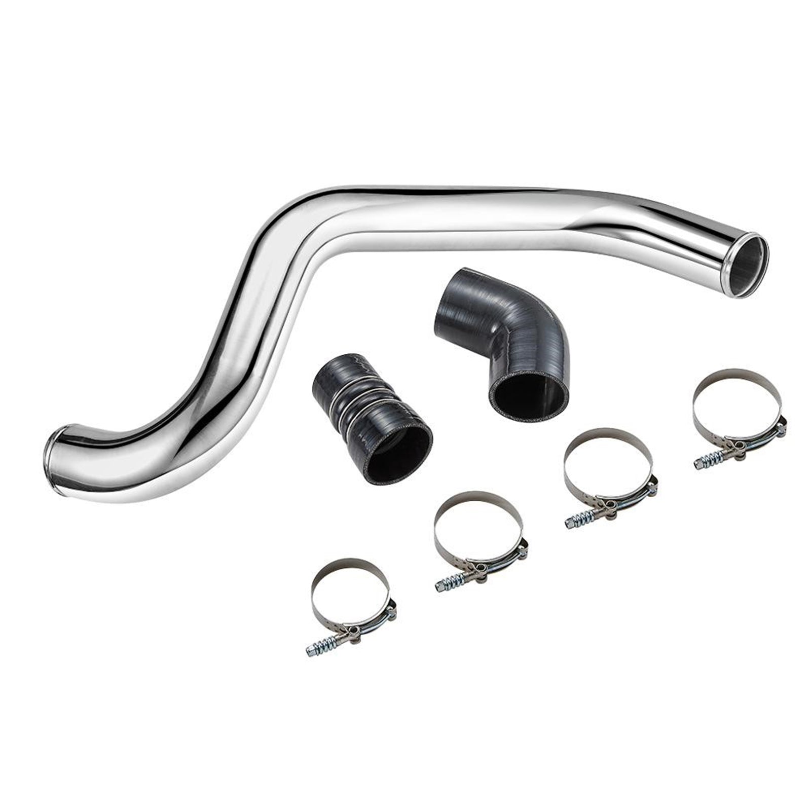 Hot Side Intercooler Pipe Kit för 2004.5-2010 6.6 LLY LBZ LMM Duramax Diesel