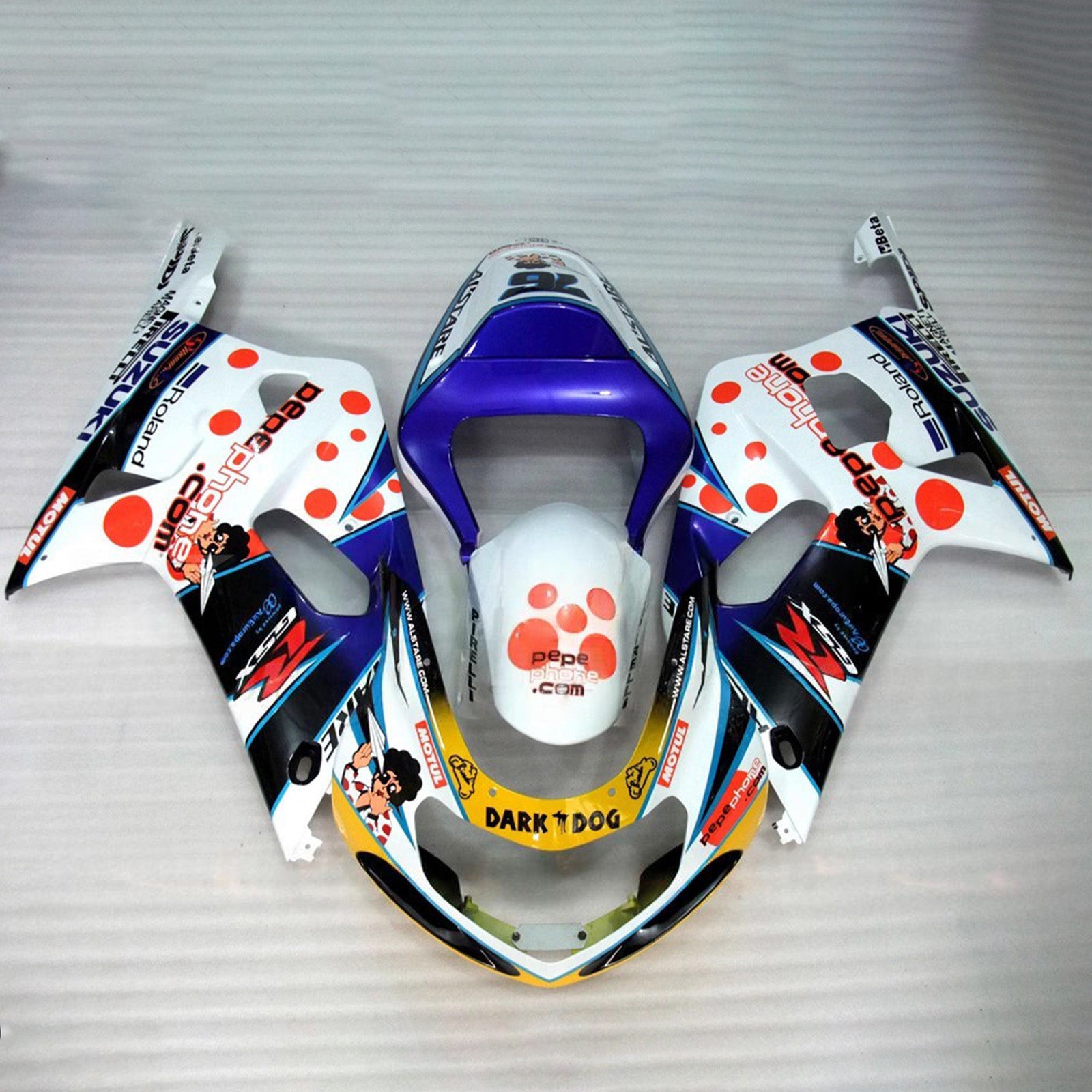 Injection Fairing Kit Bodywork Plastic ABS For Suzuki GSXR1000 2000-2002 K1 K2