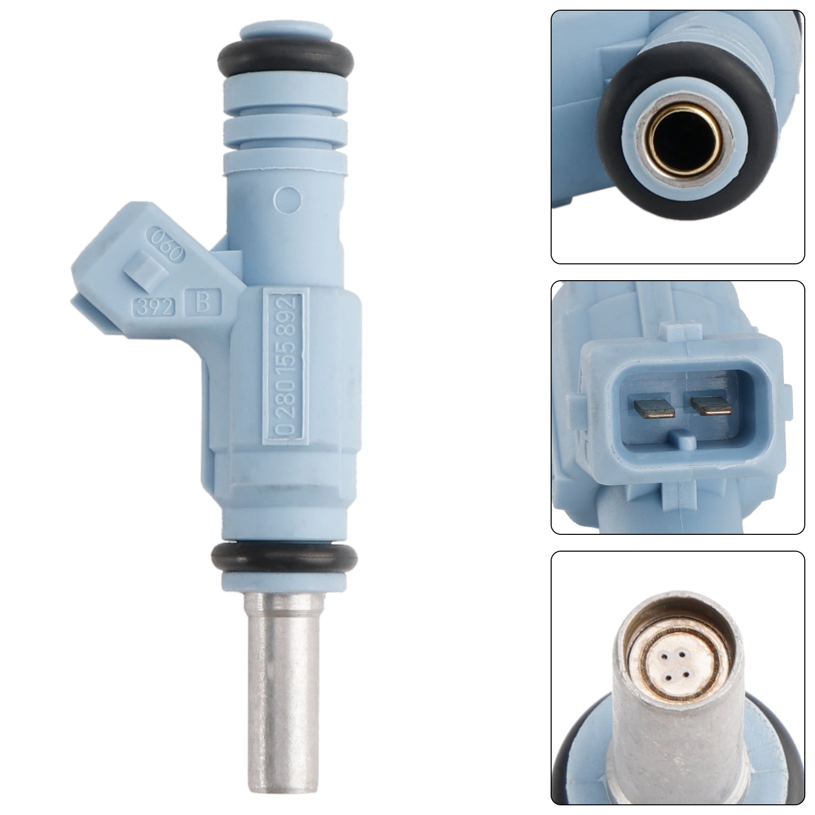 1PCS Fuel Injector 0280155892 Fit Audi TT Quattro 1.5L 2000-2002 0280155893
