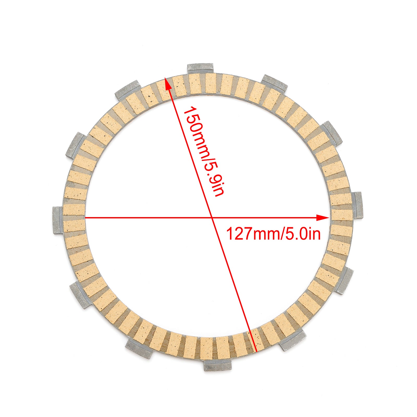 2006 Honda RVT1000R RVT RC51 Kit de placa de fricción de embrague 22201-MAT-E00