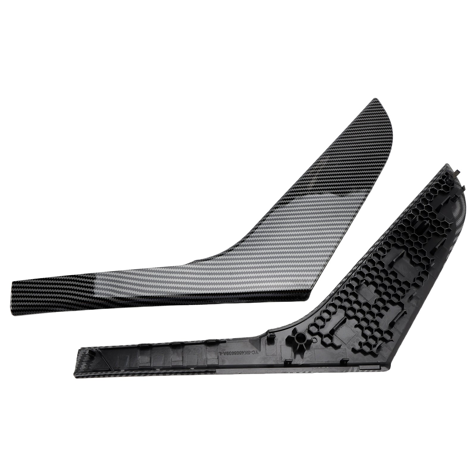 2 ks vľavo & Krytka vnútornej kľučky dverí pravá pre VW Golf 6 MK6 2009-2013