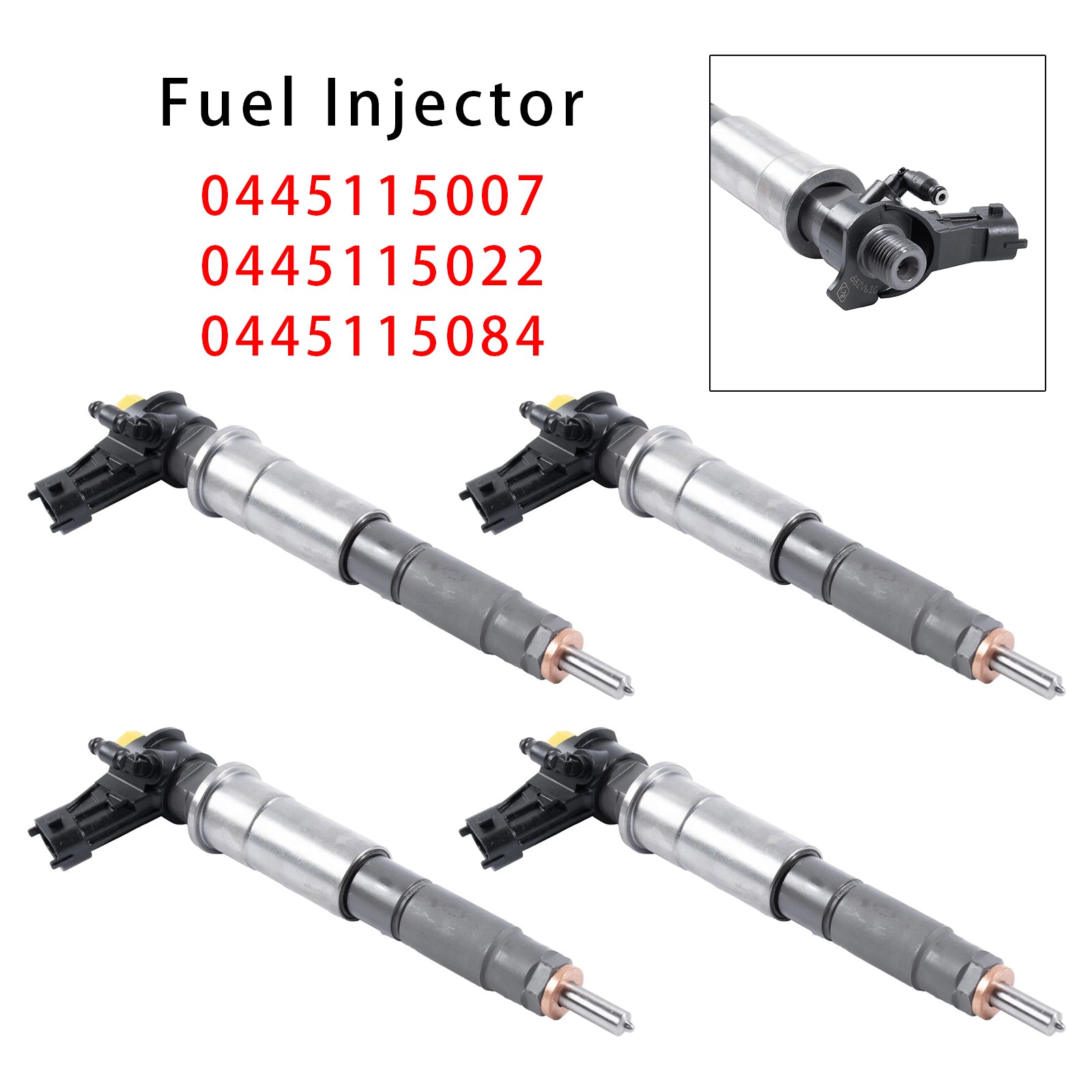 09.2005-11.2008 For SCÉNIC II 2.0 dCi - 110 kW 150 PS 1995 cc 4PCS Fuel Injector 8200804536