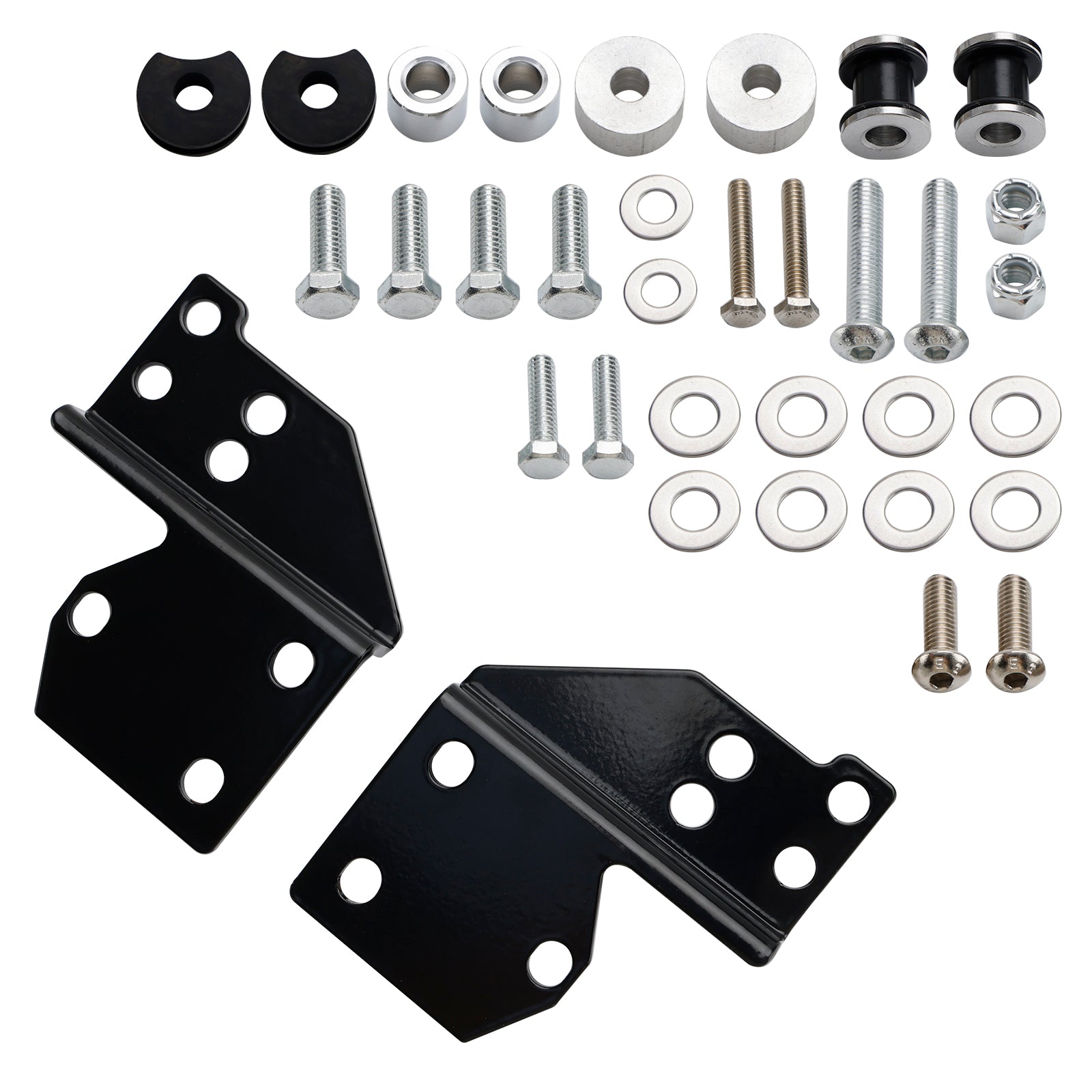 Backrest Sissy Bar Docking Hardware para Road King Road Glide Street Glide 97-08