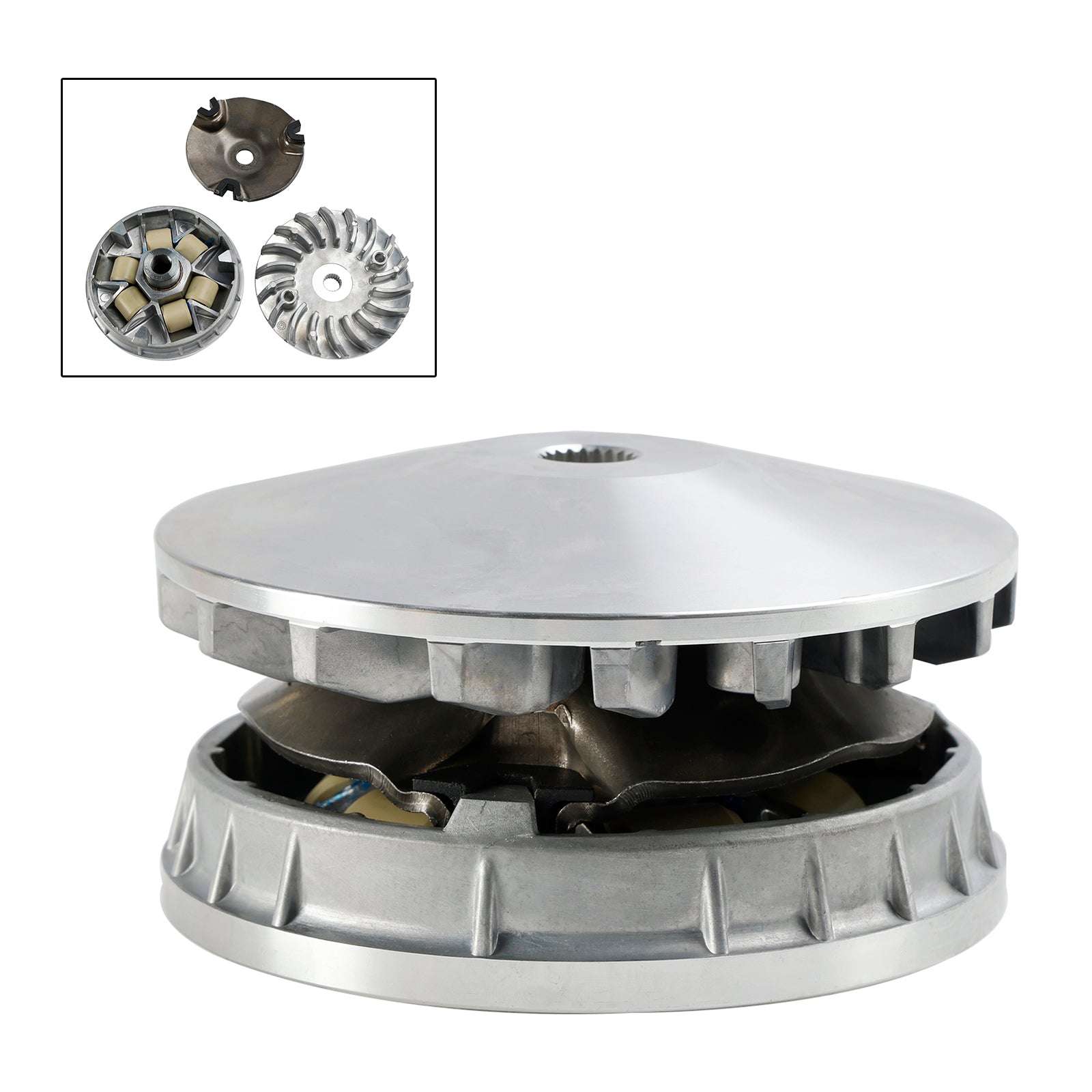 2008-2009 SYM Citycom 300 EFI Juego de polea variadora de embrague delantero A22400-E10-200 S22102HMA000