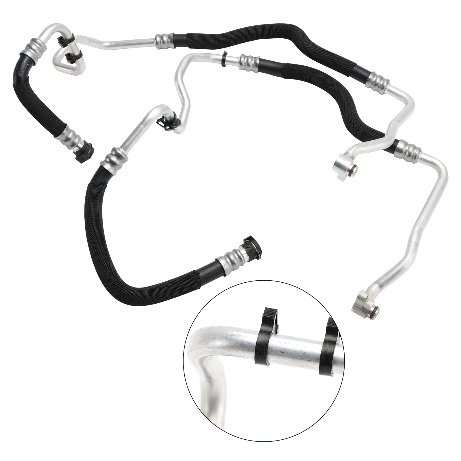 01/2009 - 06/2013 BMW 5 'F10 Motoroljekjølerlinje 17227589509 17227589510