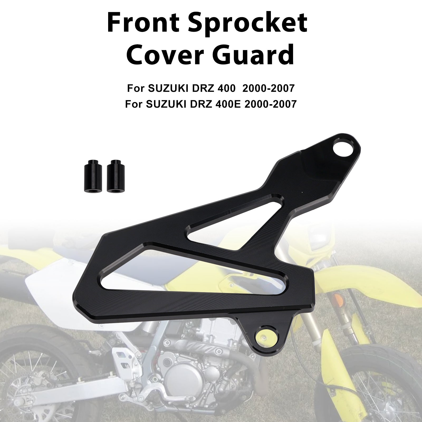 Front Sprocket Cover Guard For Suzuki DR-Z400SM 2000-2024 DRZ400/S/E