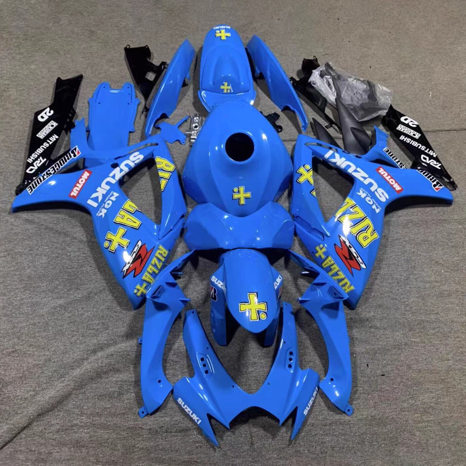 Injection Fairing Kit Bodywork Plastic ABS For Suzuki GSXR 600/750 2006-2007 K6