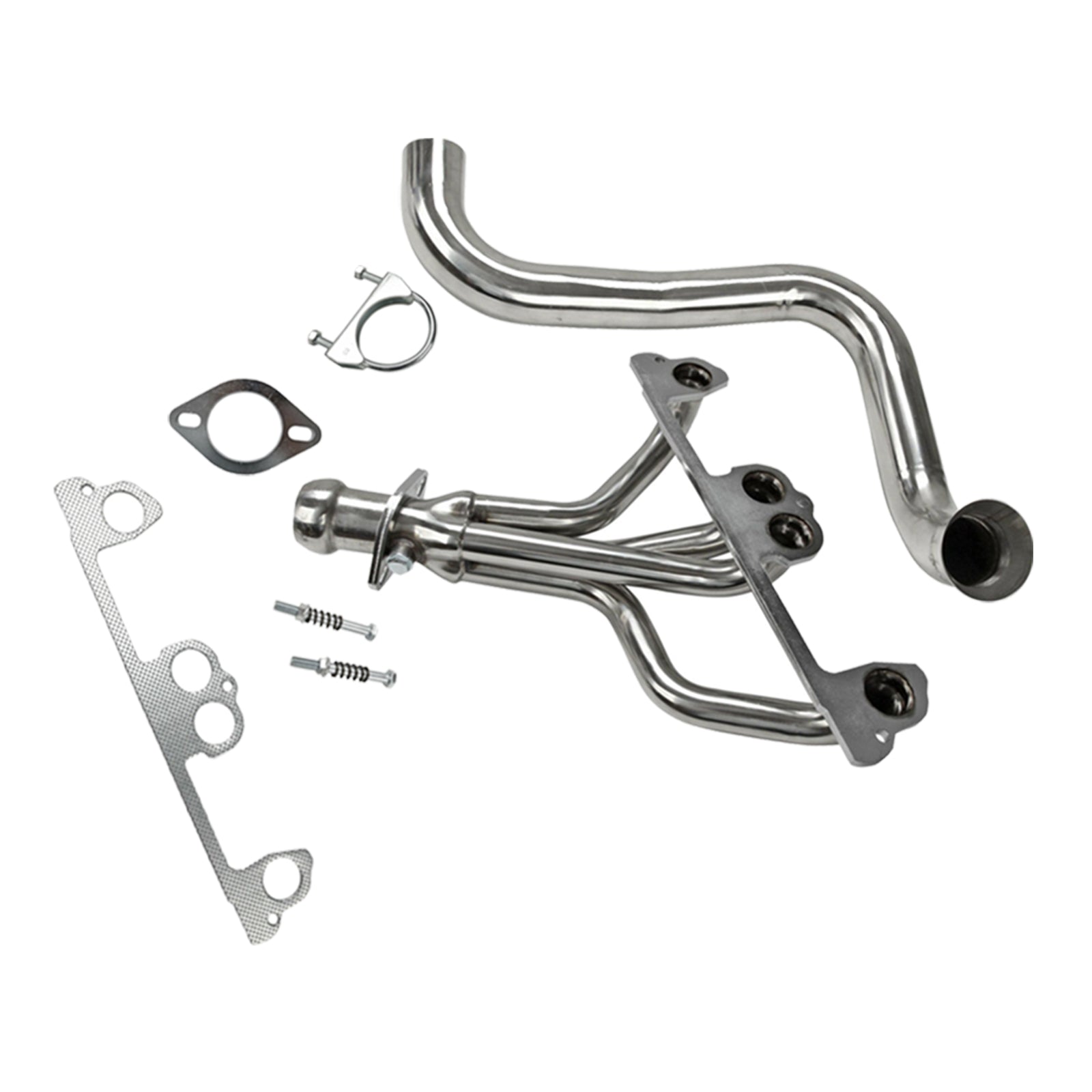 Cabeçalho do coletor de aço inoxidável Jeep Wrangler TJ 1997-1999 2.5L L4