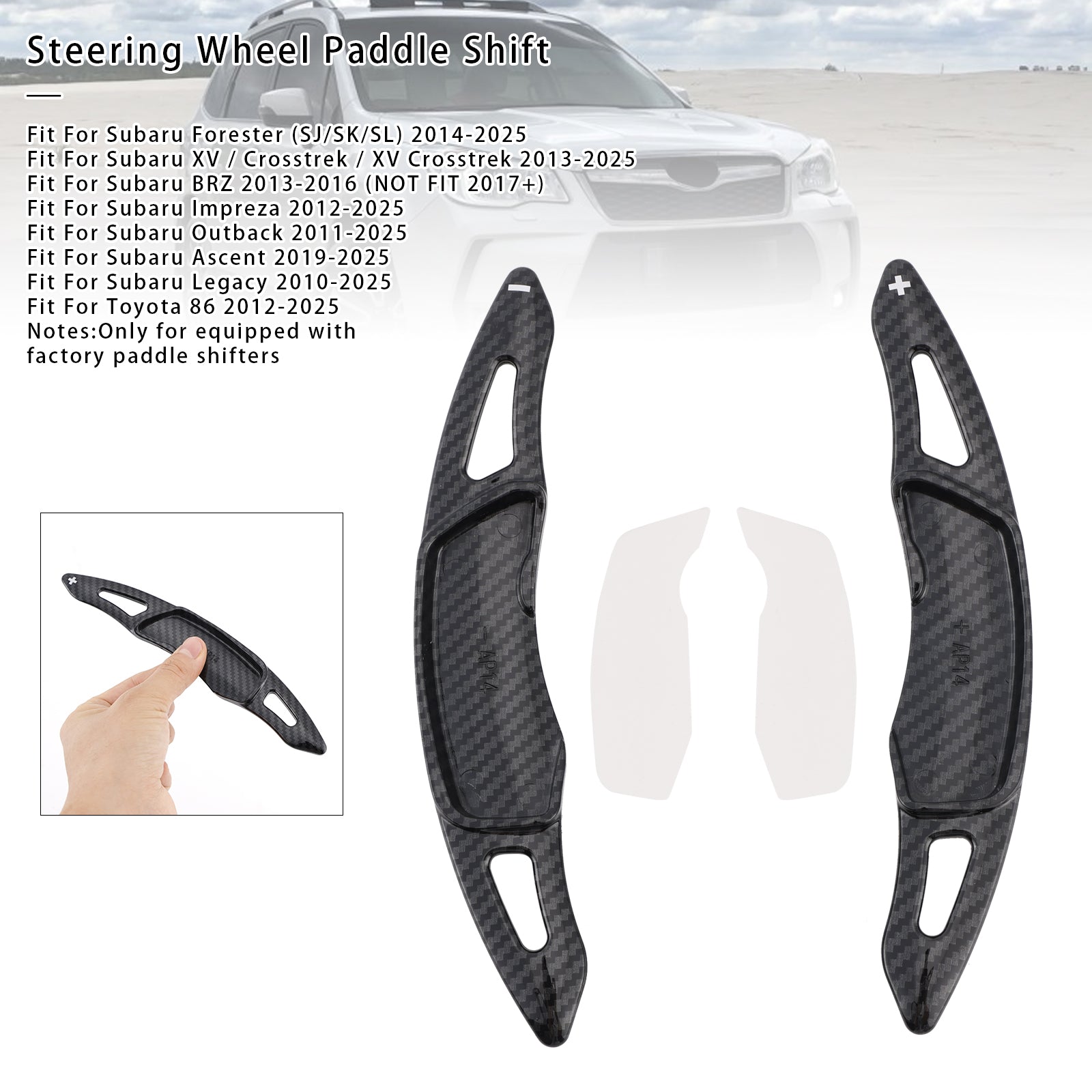 Steering Wheel Paddle Shifter For Subaru Forester Toyota