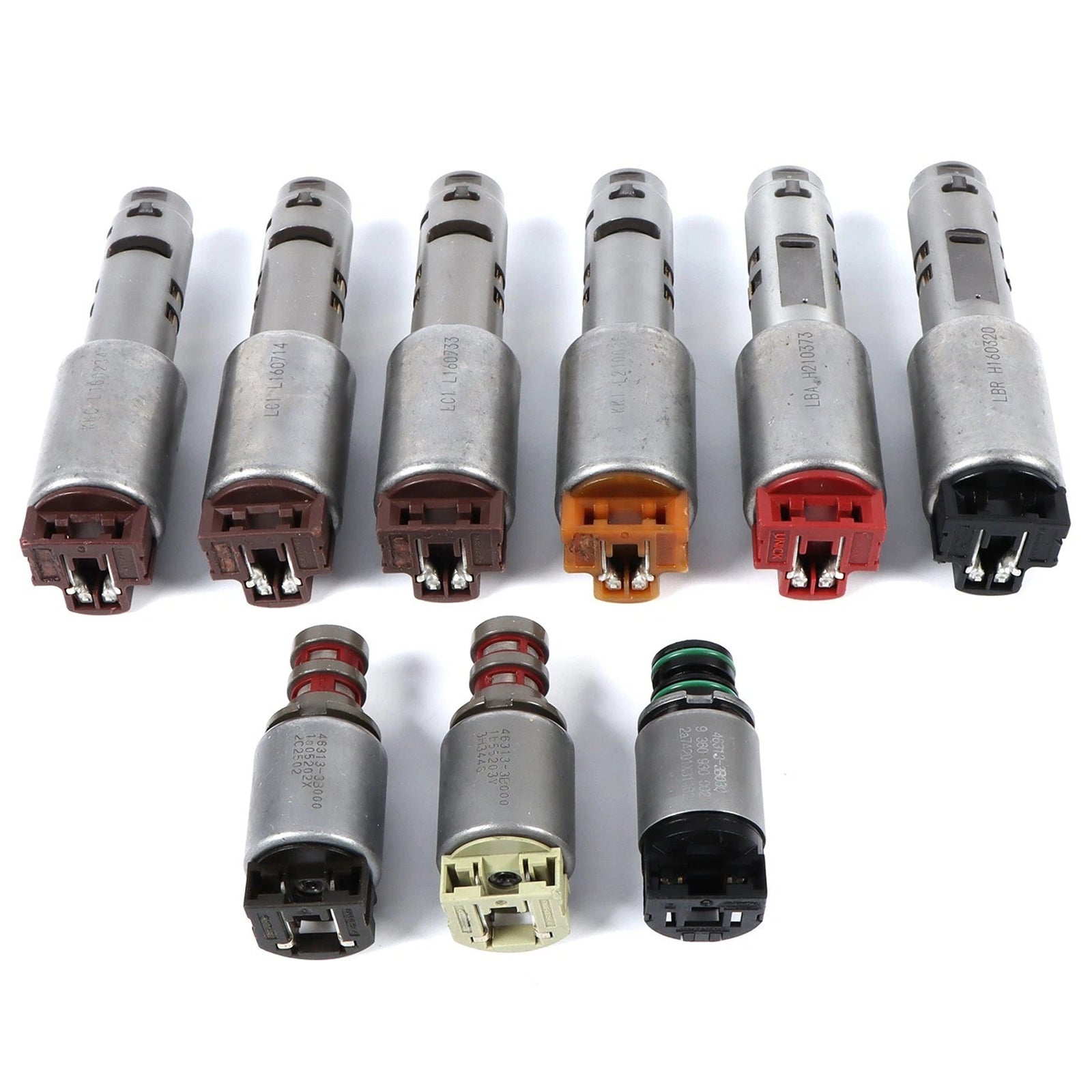 9PCS A8LR1 Transmission Solenoid Valve Kit For Hyundai Genesis 2011-2016