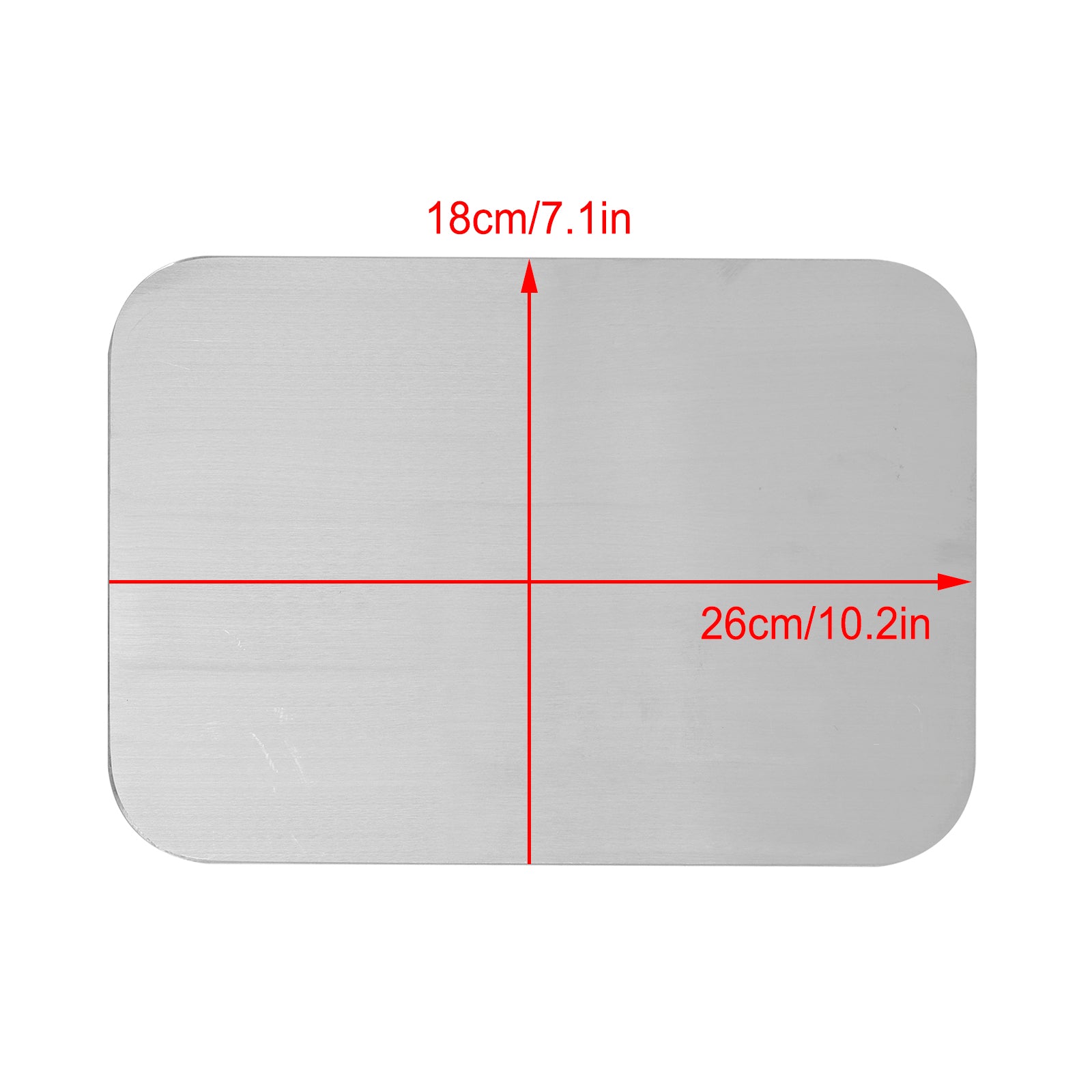 Plaque d'immatriculation quadrilatère vierge en alliage d'aluminium, bricolage universel pour moto