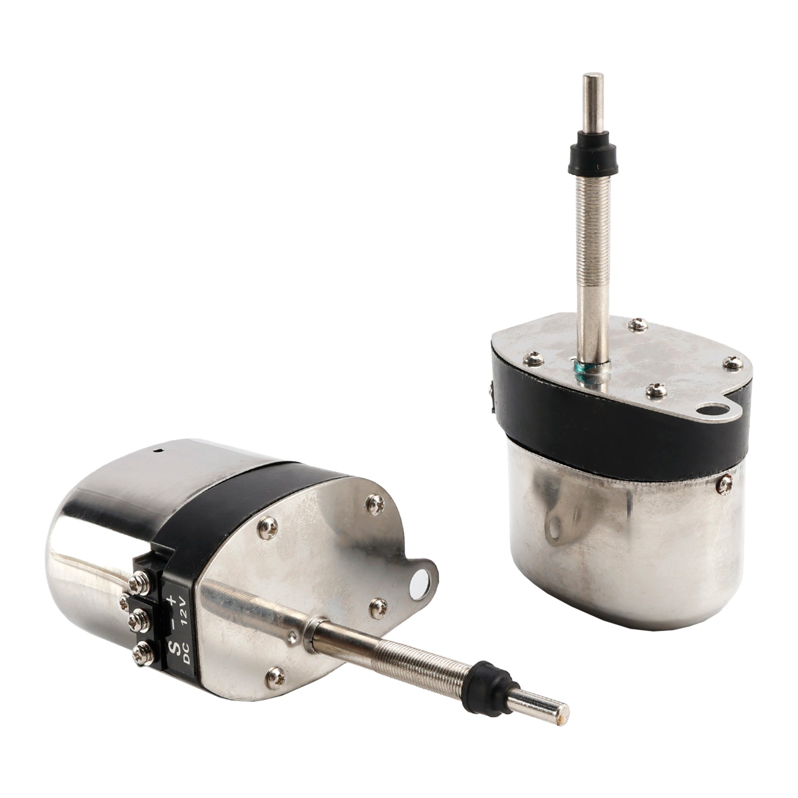 Pair of Stainless Windshield Wiper Motor Hot Street Rod for Jeep for Ford