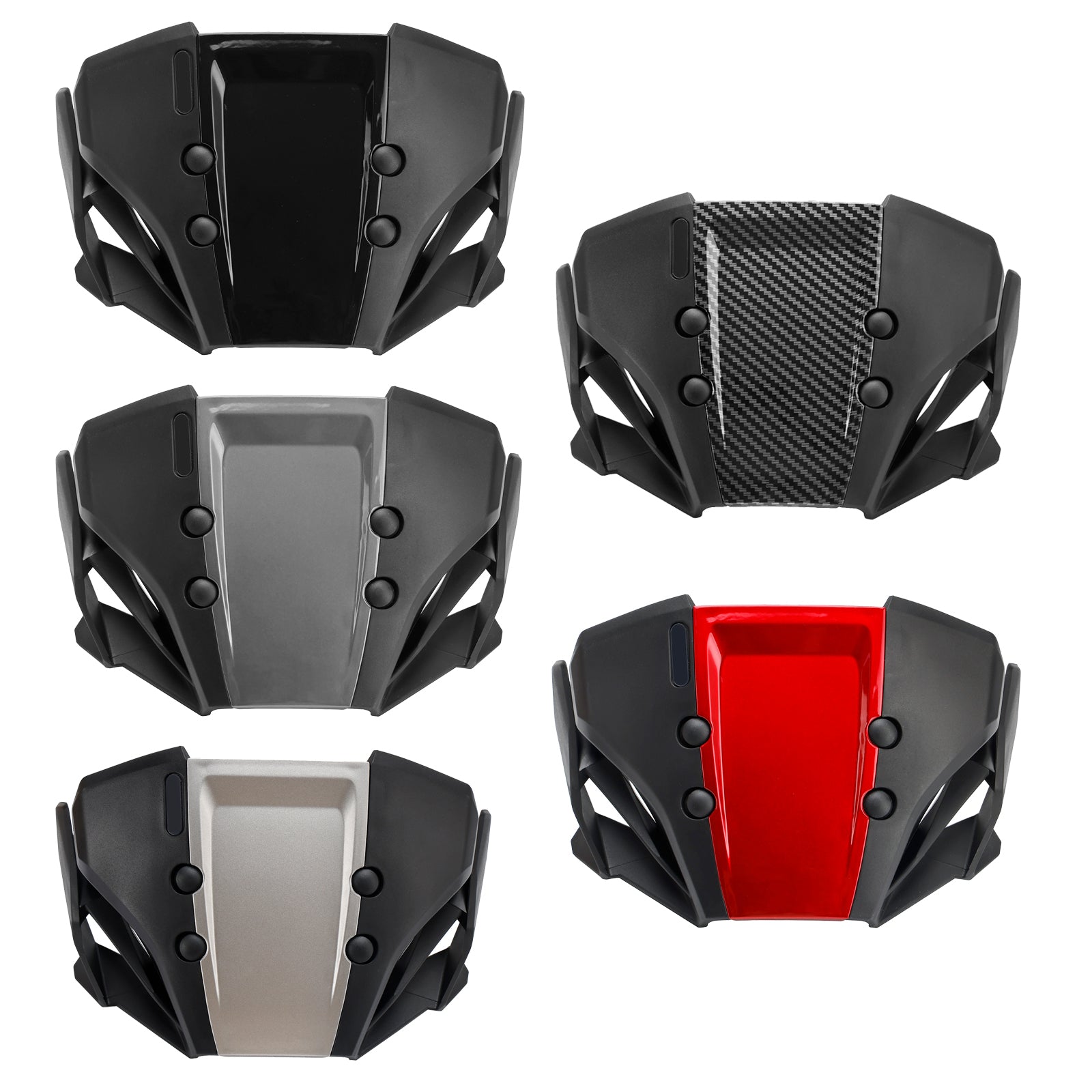 ABS Motorcykel vindrutan vindruta passar för Honda CB650R 2019-2022