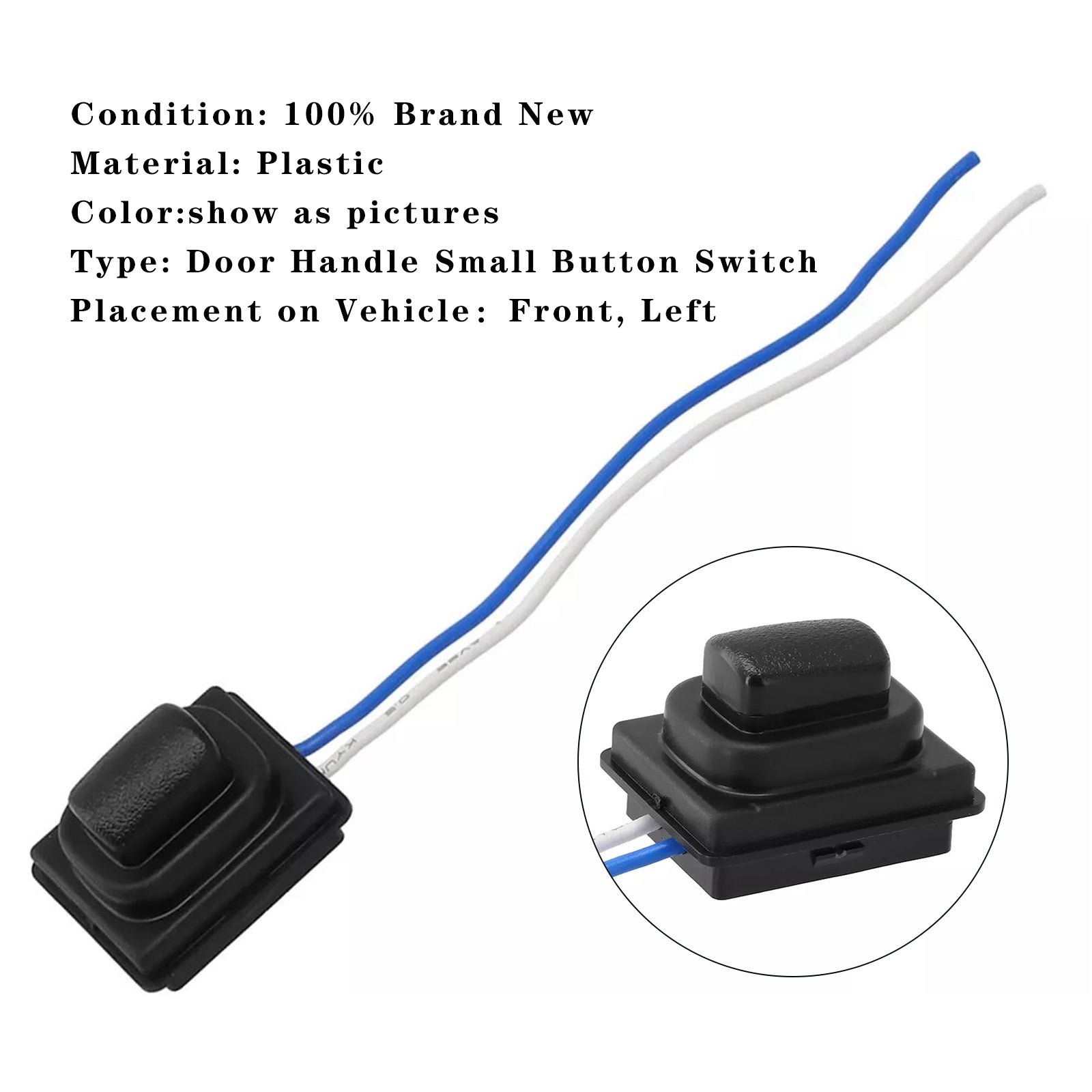 2016-2021 KIA NIRO Front Left Door Handle Small Button Switch 82651-G5000