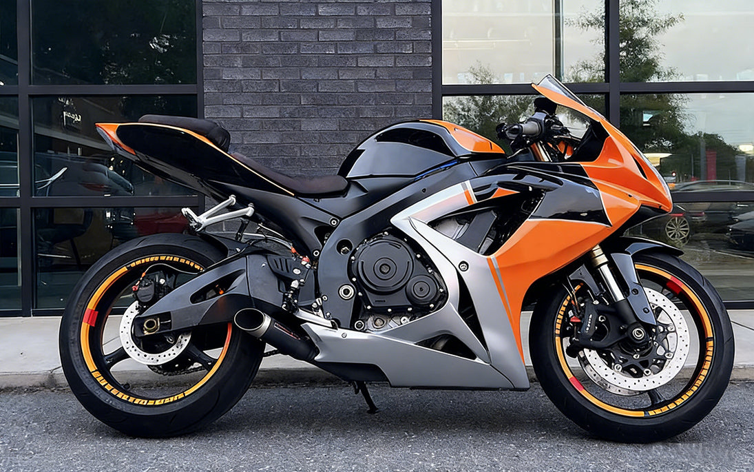 Einspritzverkleidungssatz Karosserie Kunststoff ABS für Suzuki GSXR 600/750 2006-2007 K6