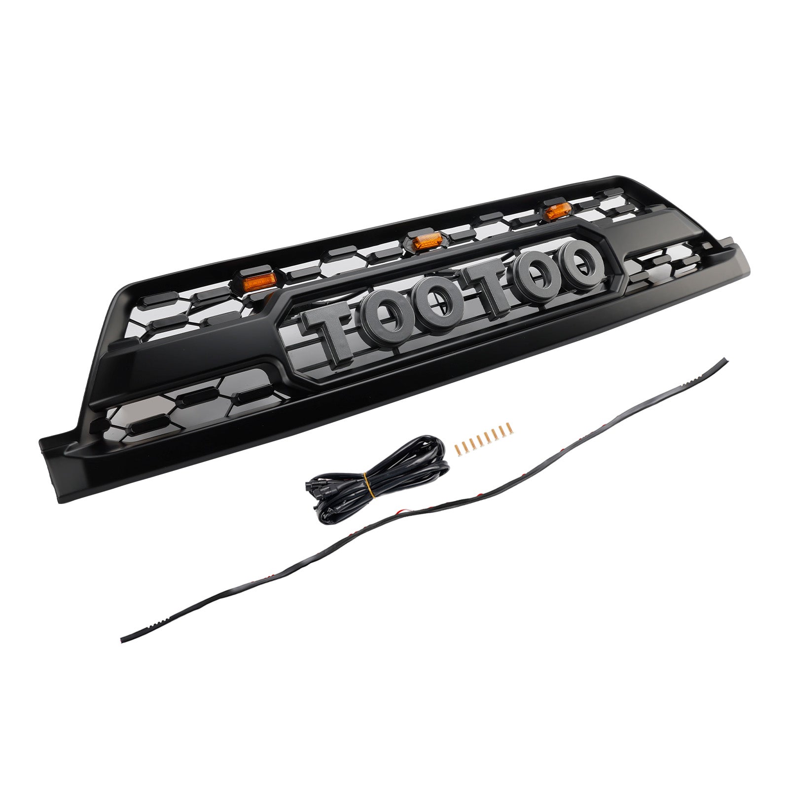 Front Bumper Grill Grille fit Toyota 4Runner 2002-2005 TRD PRO Style W/ LED