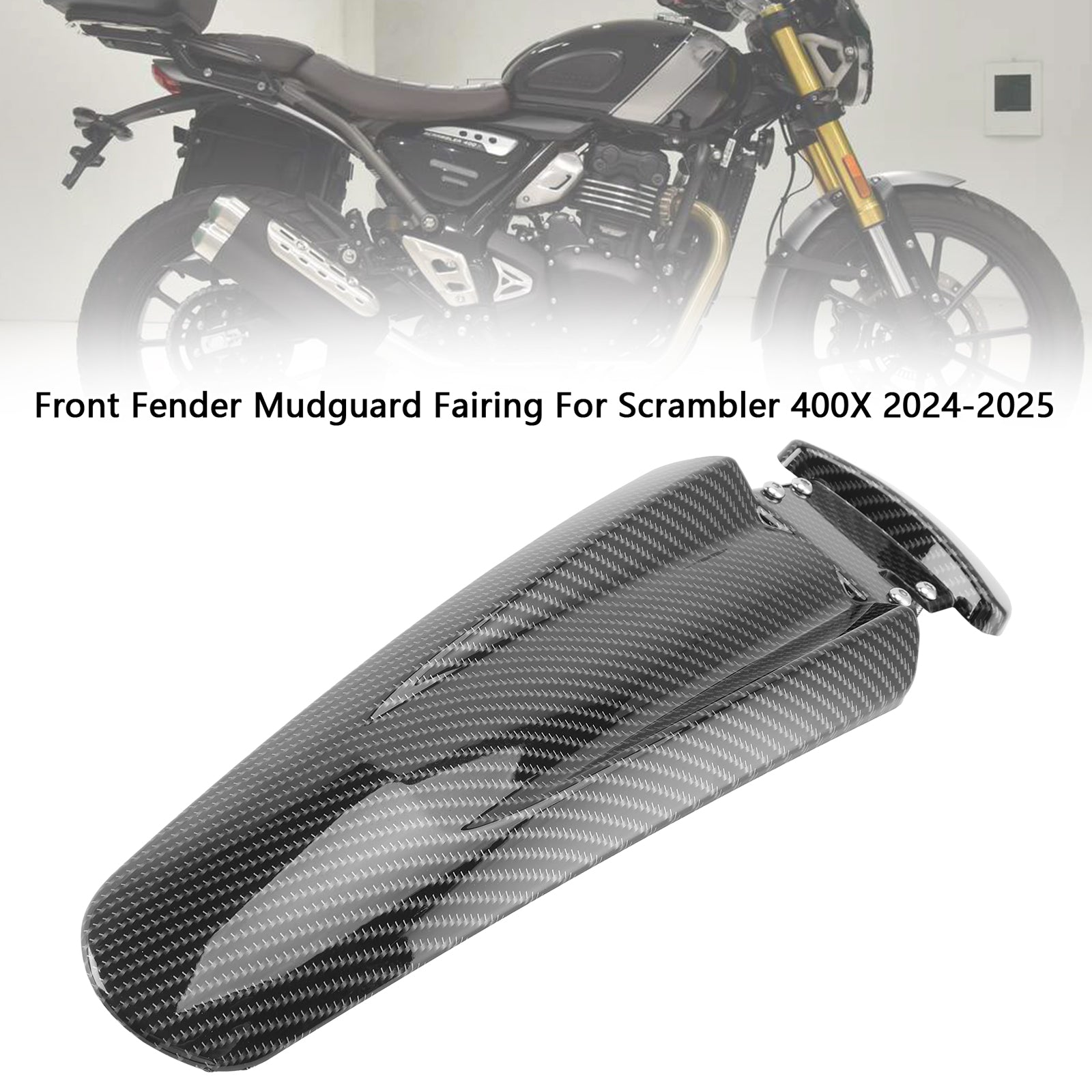 2024-2025 Scrambler 400x predné blatníky Mudguard Fairing