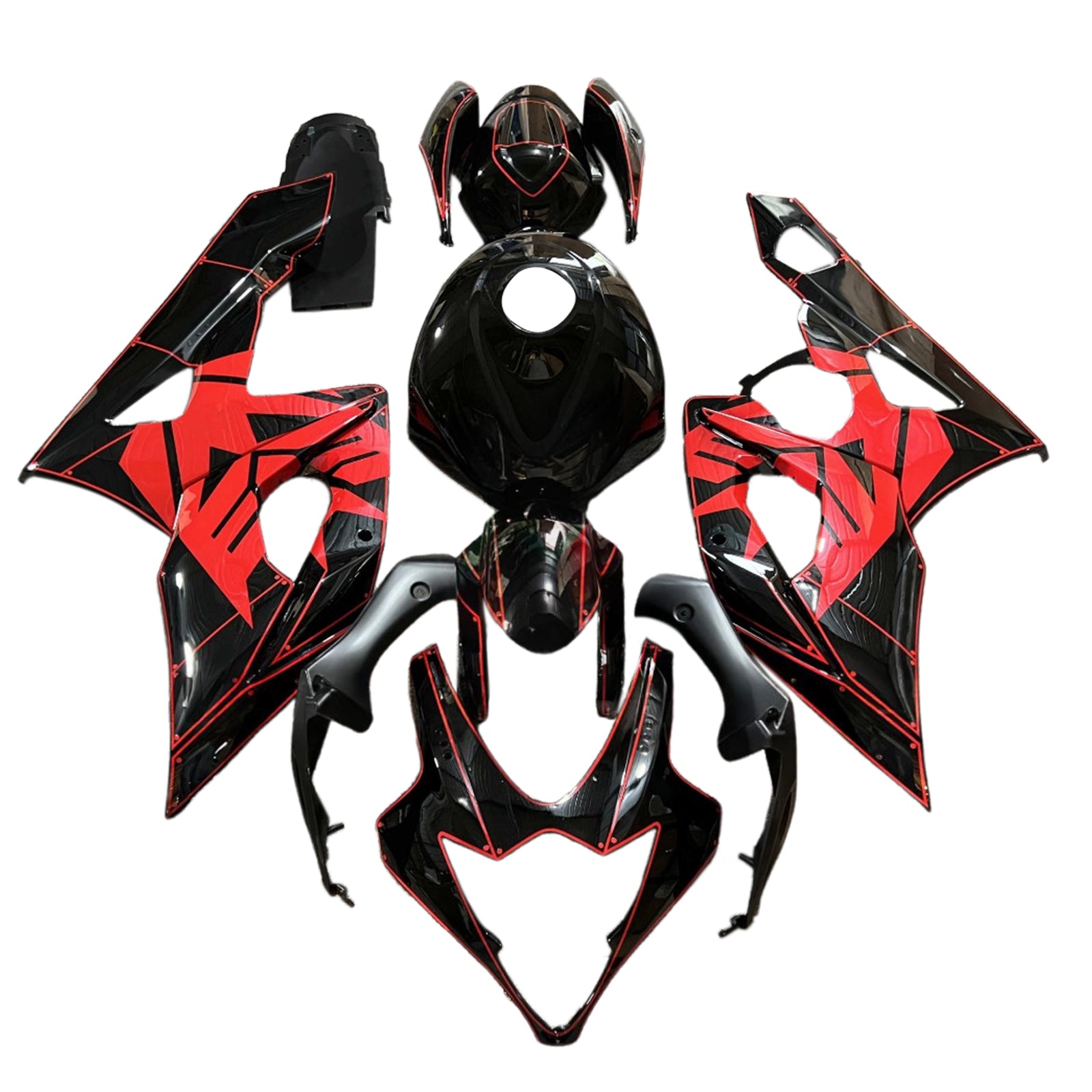 Injeksjon Fairing Kit karosseri plast abs for suzuki gsxr1000 2005-2006 K5
