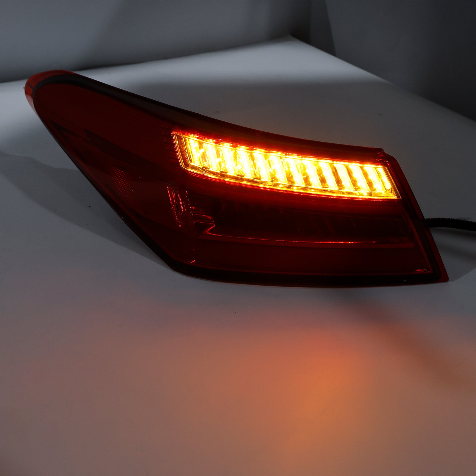 2016-2021 For Toyota Camry Sedan 4DR Left+ Right Red Rear LED Brake Tail Lights