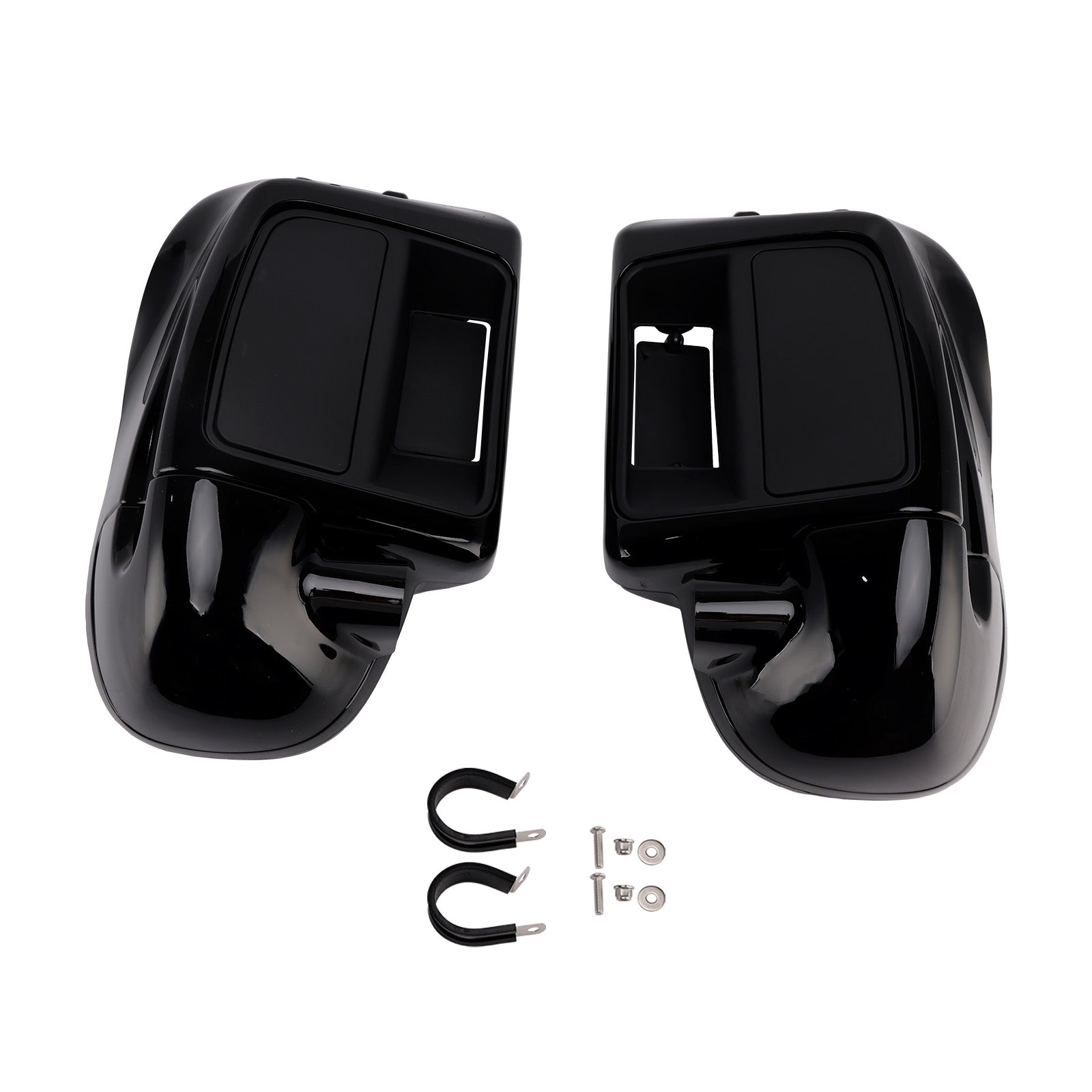 Caixa de reais com ventilação inferior adequada para turnê de rua Glide 2014-2024