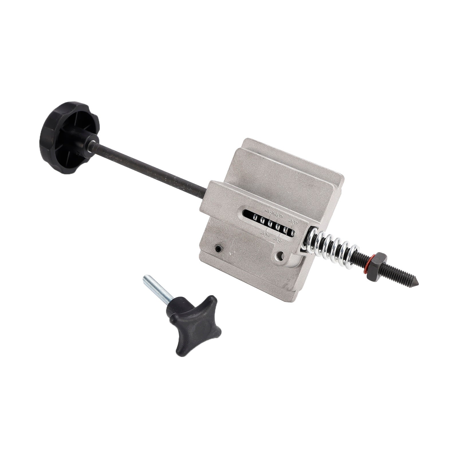 14" Conjunto de tensión de rueda superior de sierra de cinta con bisagra de hierro para Delta/Powermatic