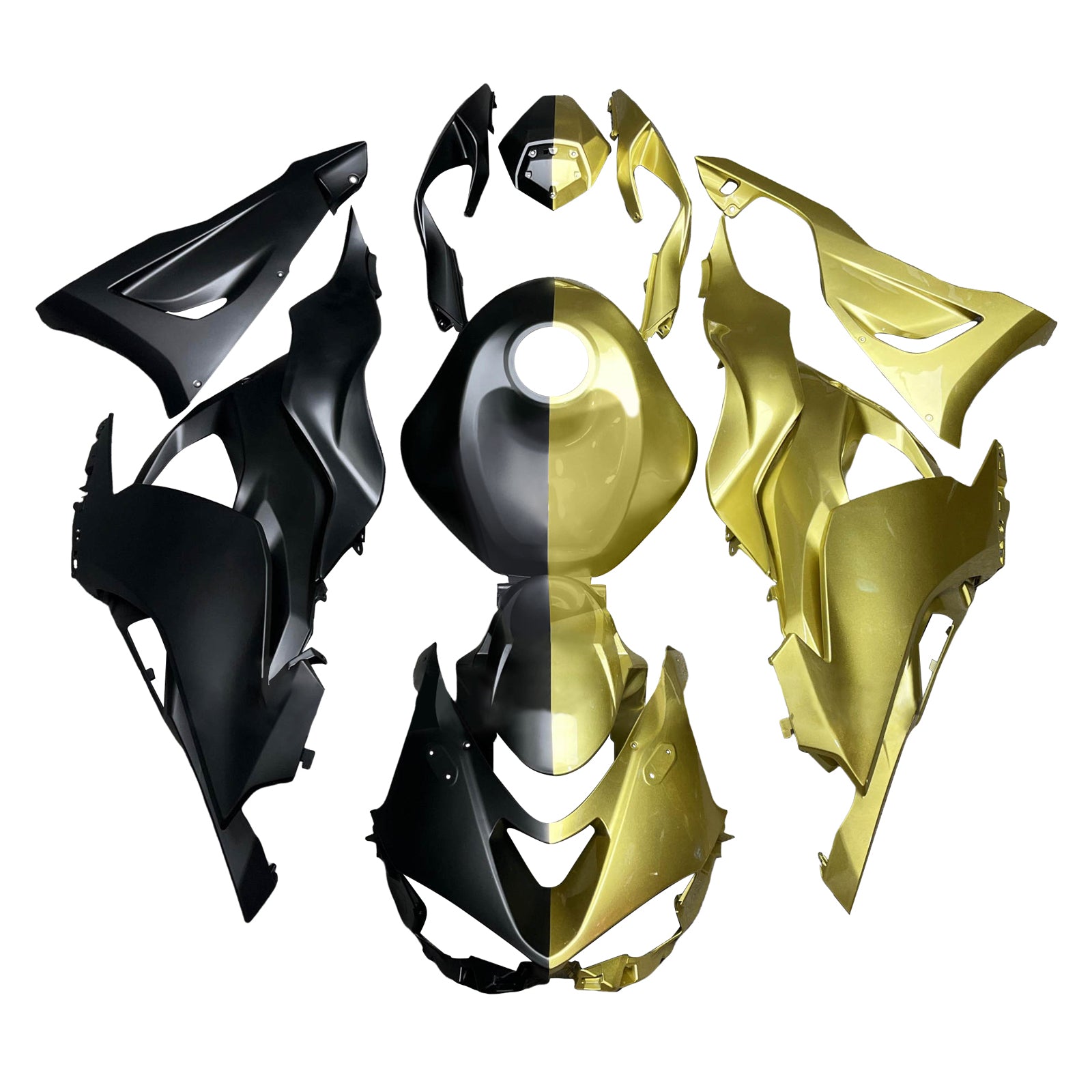 Kit de carenagem injeção ABS PLÁSTICO DE PLÁSTICOS PARA KAWASAKI ZX-6R 2024-2025