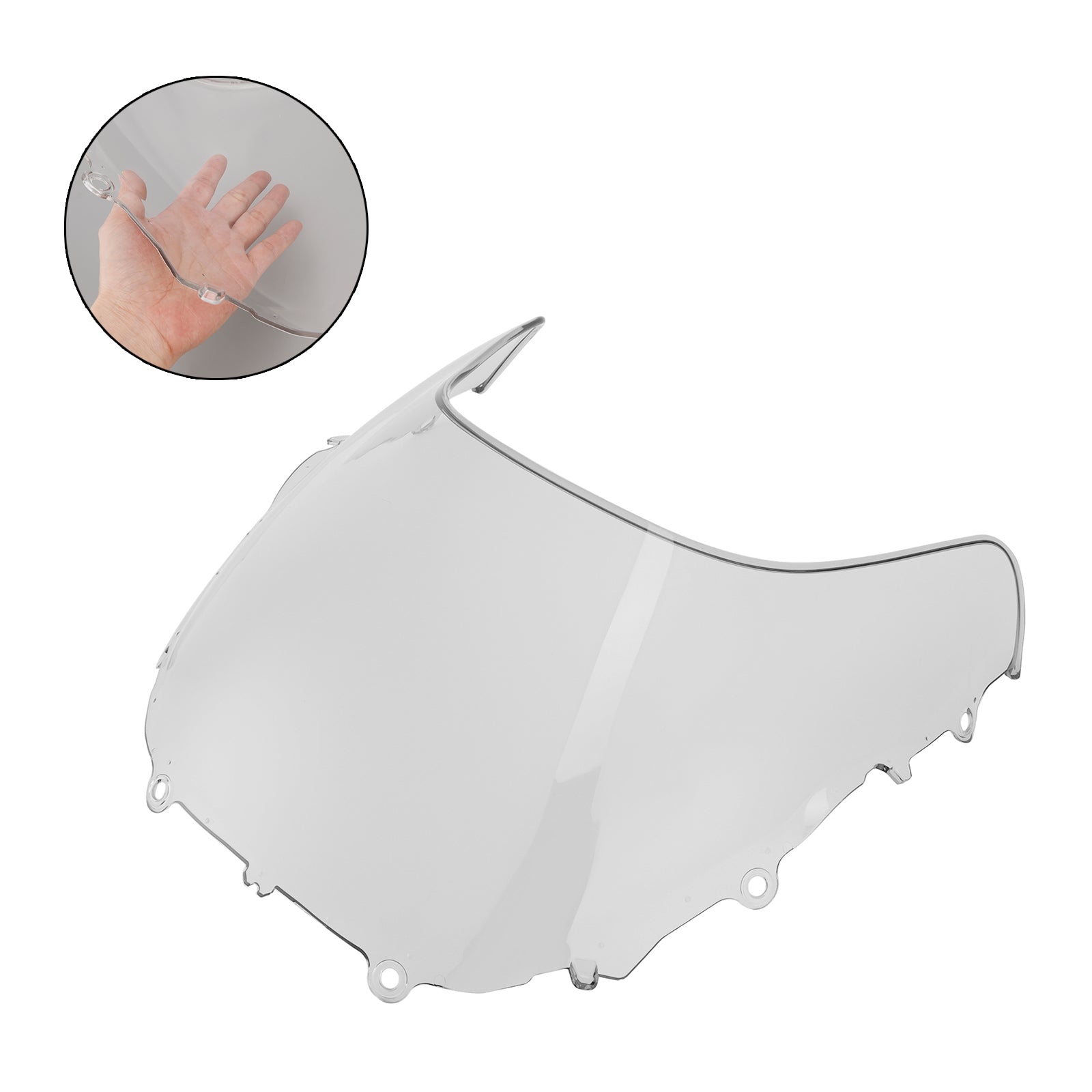 2024-2025 YAMAHA XSR900 GP Voorruit Voorruit + Beugel