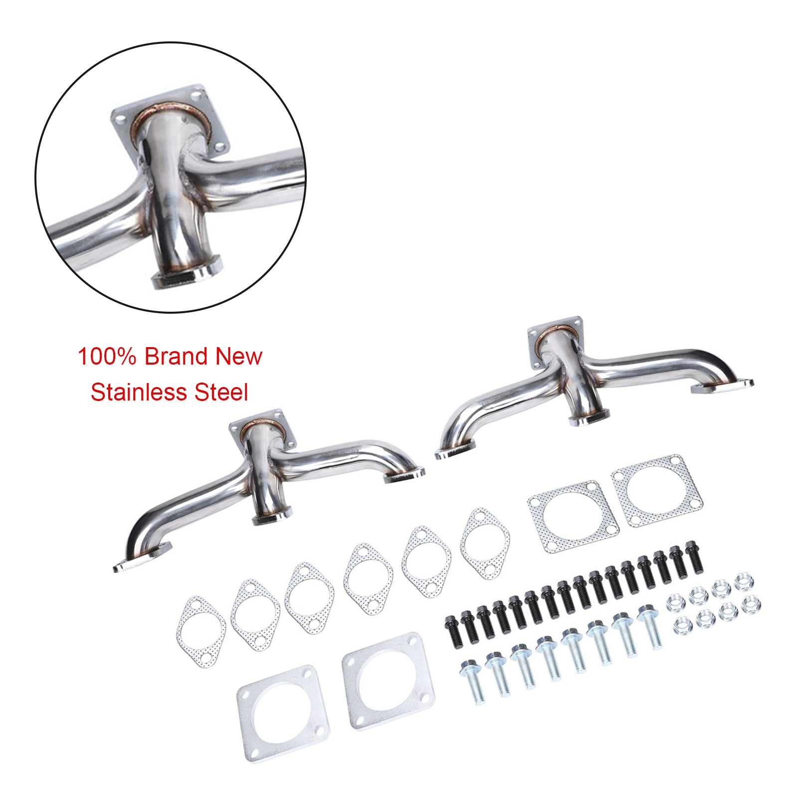 1932-1953 Ford Flathead Pickup Truck Shorty V8 Collecteur d'échappement